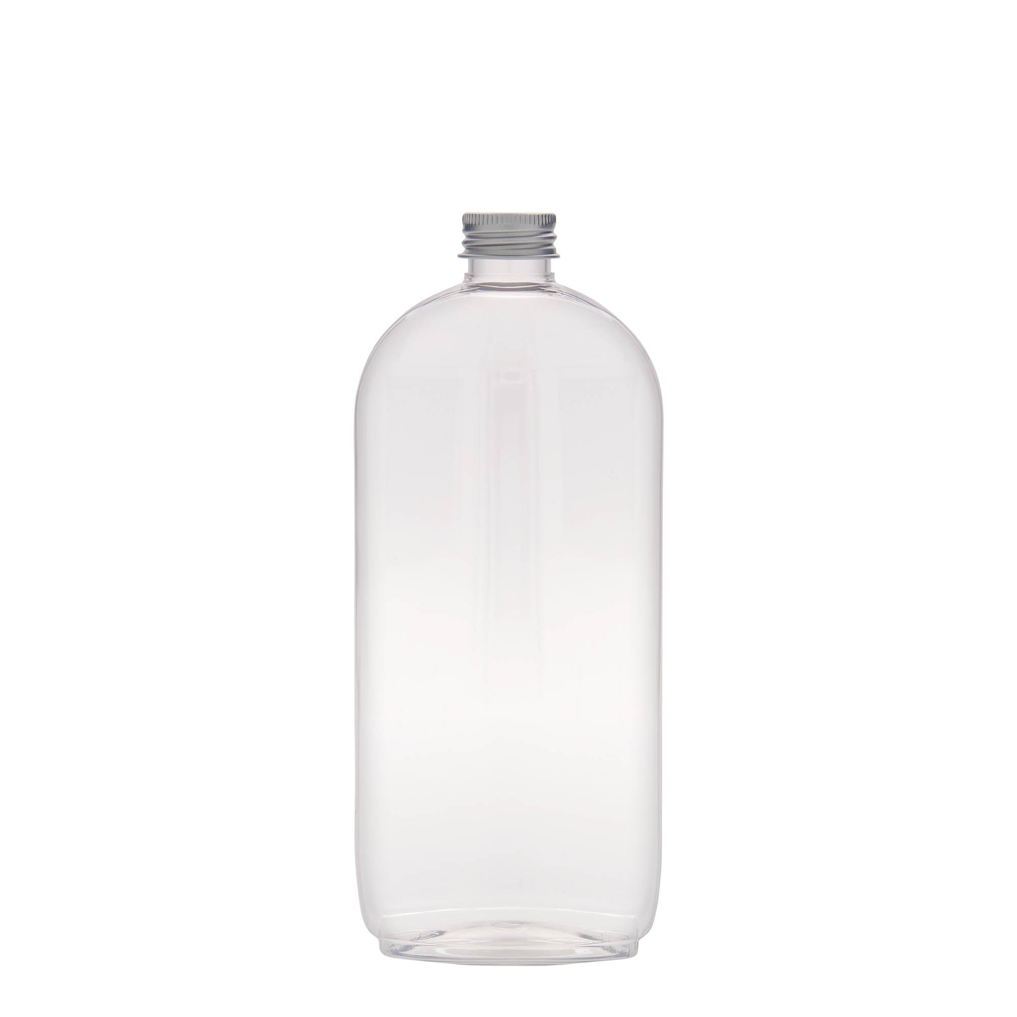 Garrafa PET de 500 ml 'Íris', oval, plástico, boca: 24/410 Garrafa PET de 500 ml 'Íris', oval, plástico, boca: 24/410