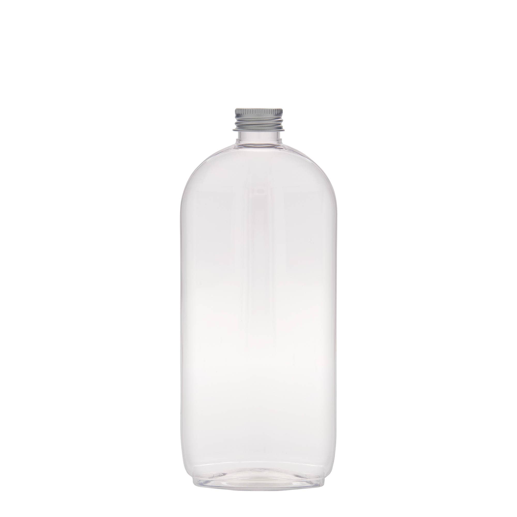 Garrafa PET de 500 ml 'Íris', oval, plástico, boca: 24/410