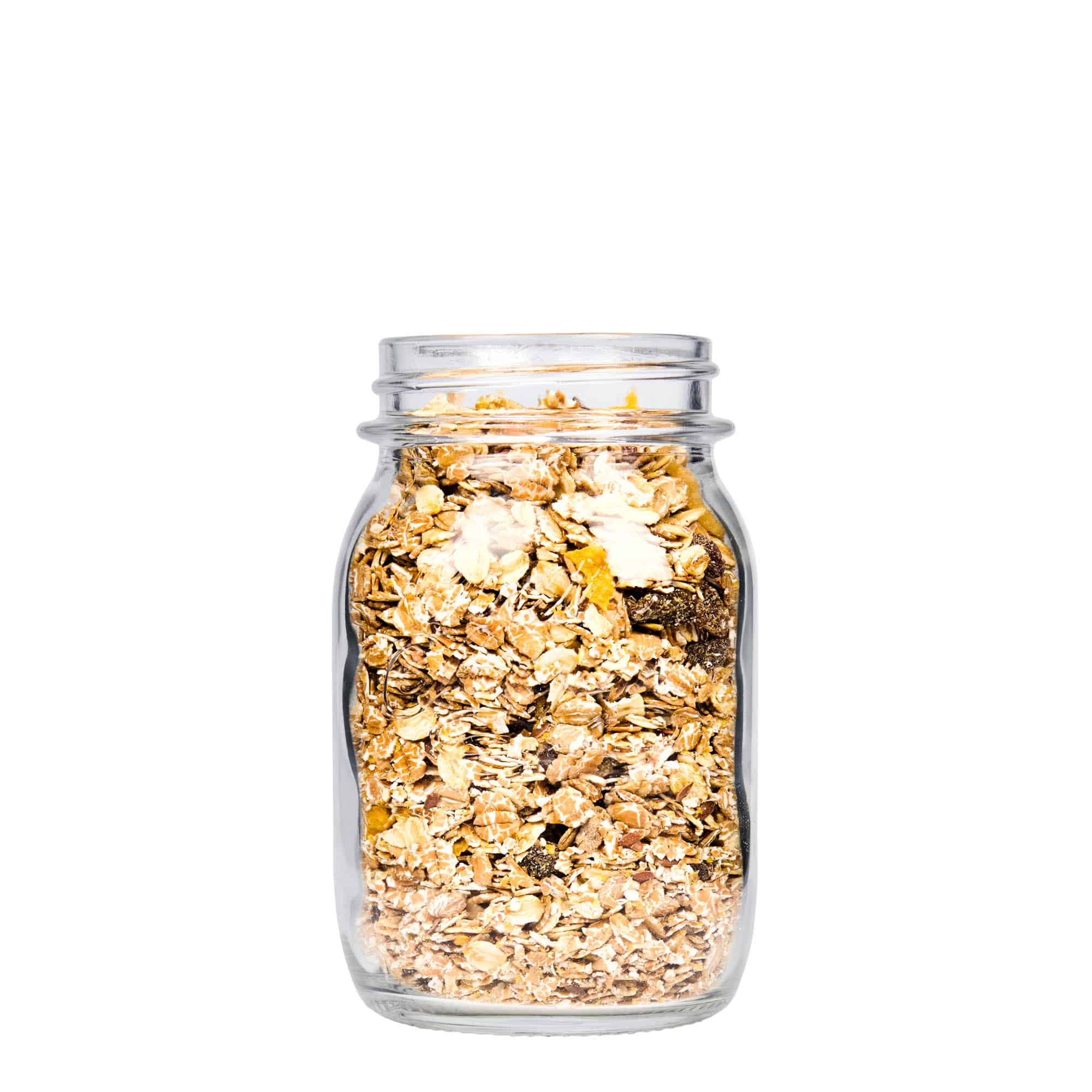 Frasco de vidro de 500 ml 'Quattro Stagioni', abertura: tampa de rosca