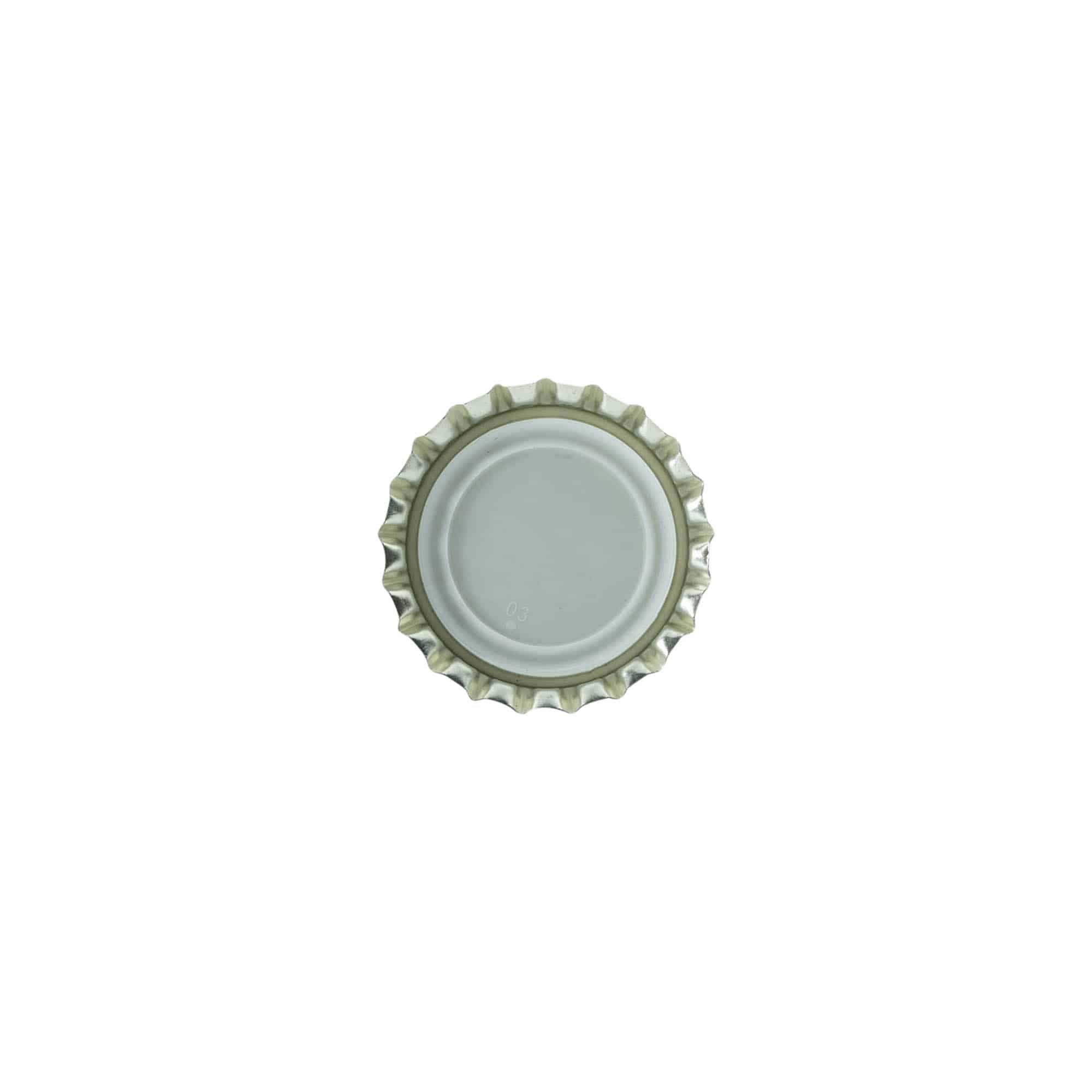 Tampas de garrafa 26 mm, metal, preto Tampas de garrafa 26 mm, metal, preto