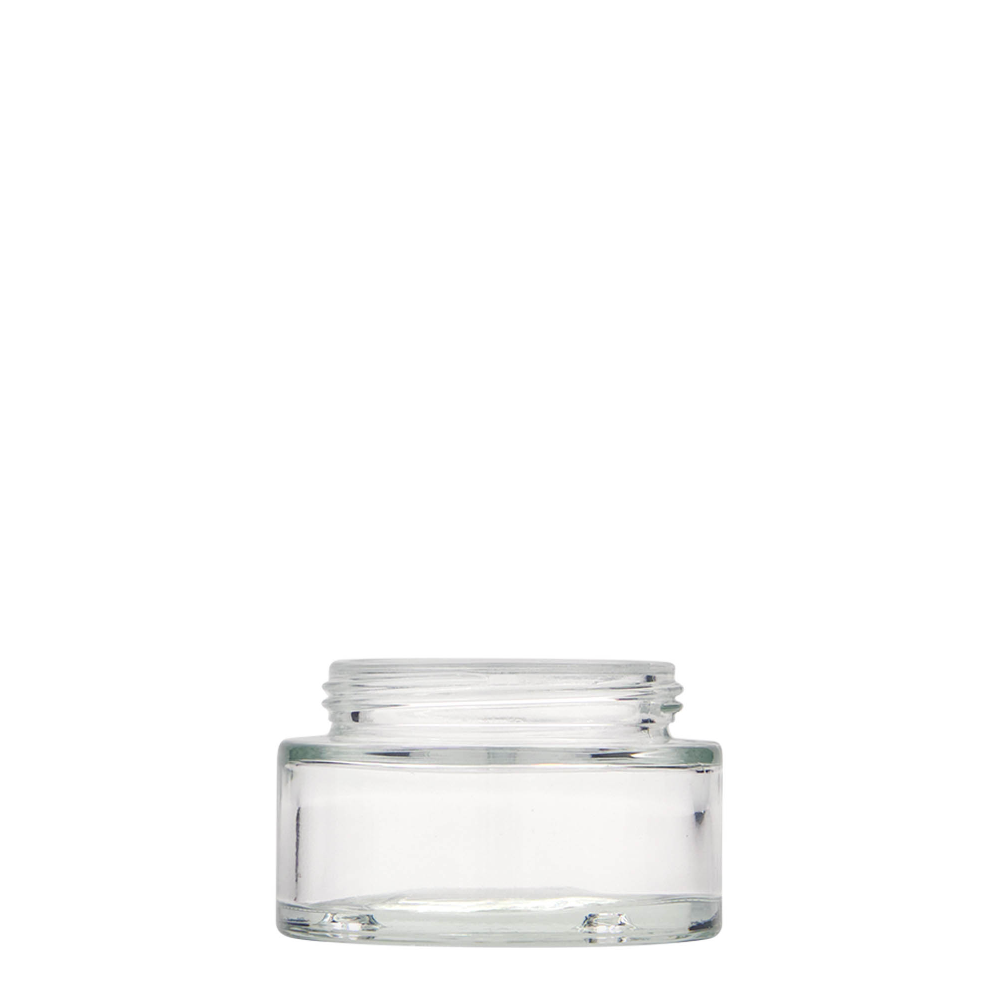 50 ml frasco 'Clear Edition', vidro, abertura: tampa de rosca