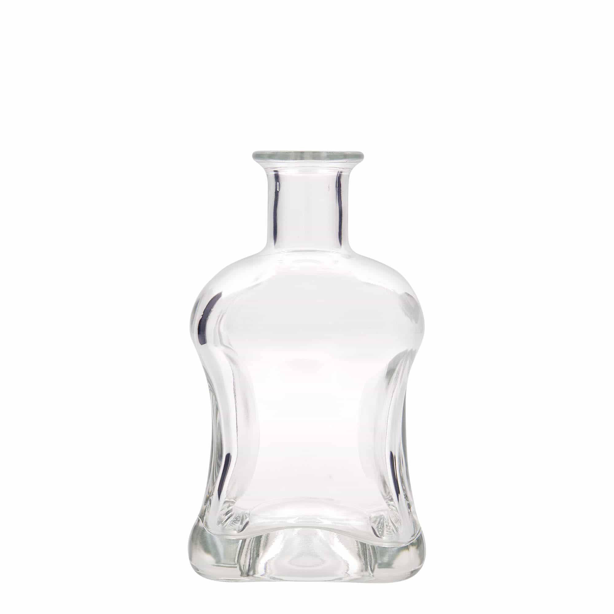 500 ml Garrafa de vidro 'Dublin', quadrada, boca: Cortiça 500 ml Garrafa de vidro 'Dublin', quadrada, boca: Cortiça