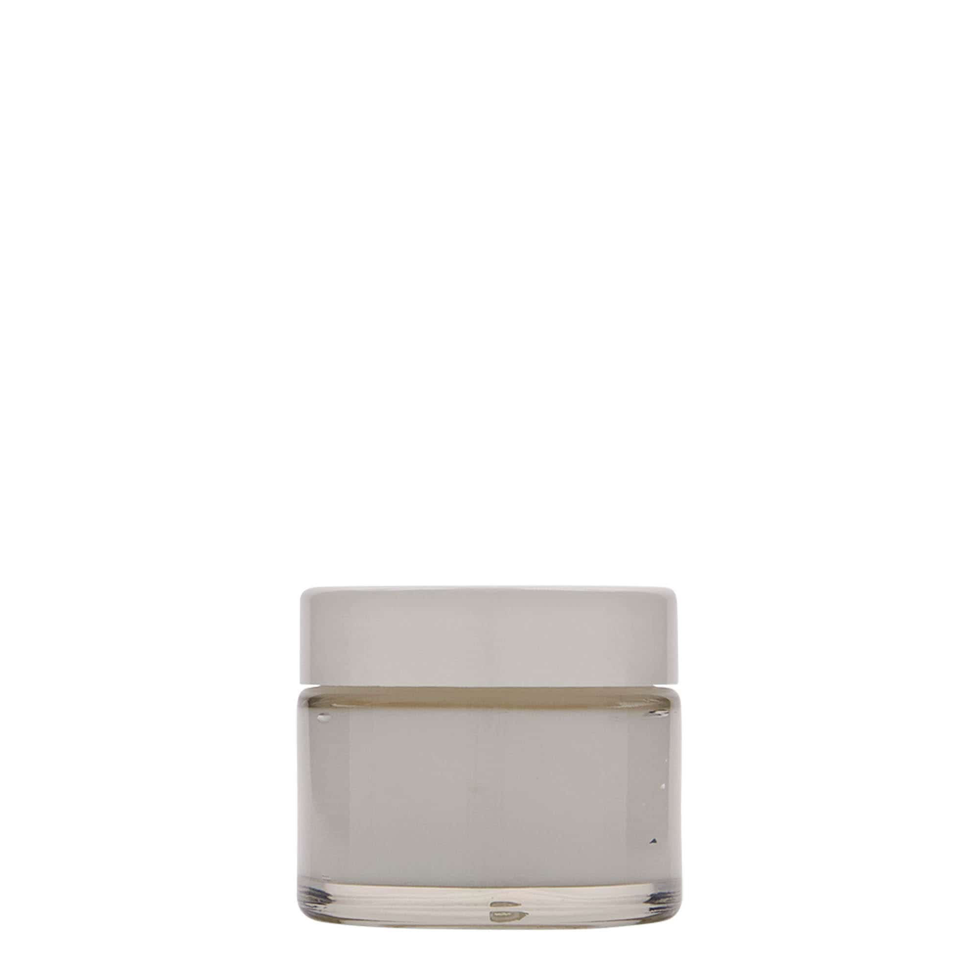 50 ml frasco 'Beauty', vidro, boca: tampa de rosca
