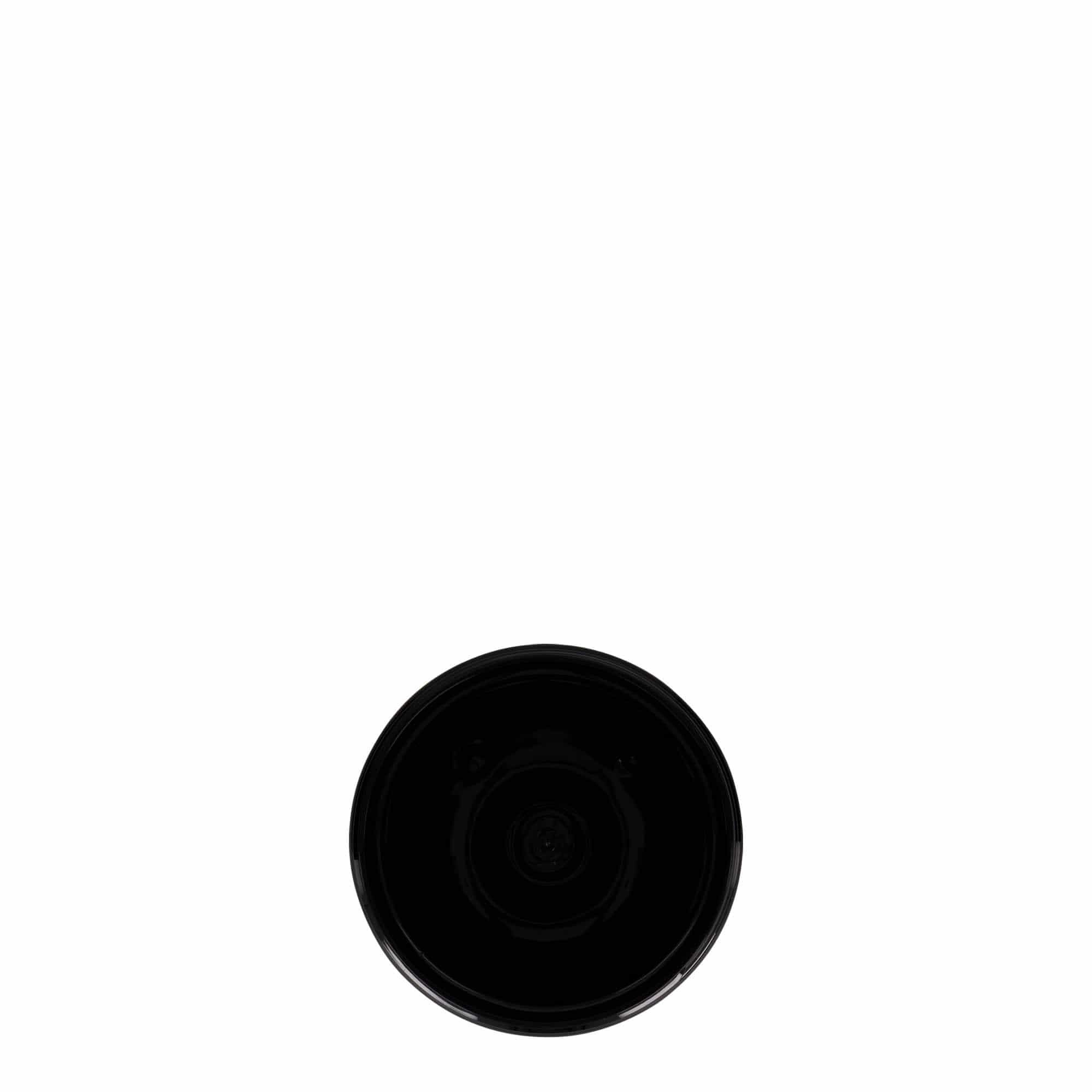 Dose PET 500 ml 'Isabella', preta, Boca: 100/400 Dose PET 500 ml 'Isabella', preta, Boca: 100/400