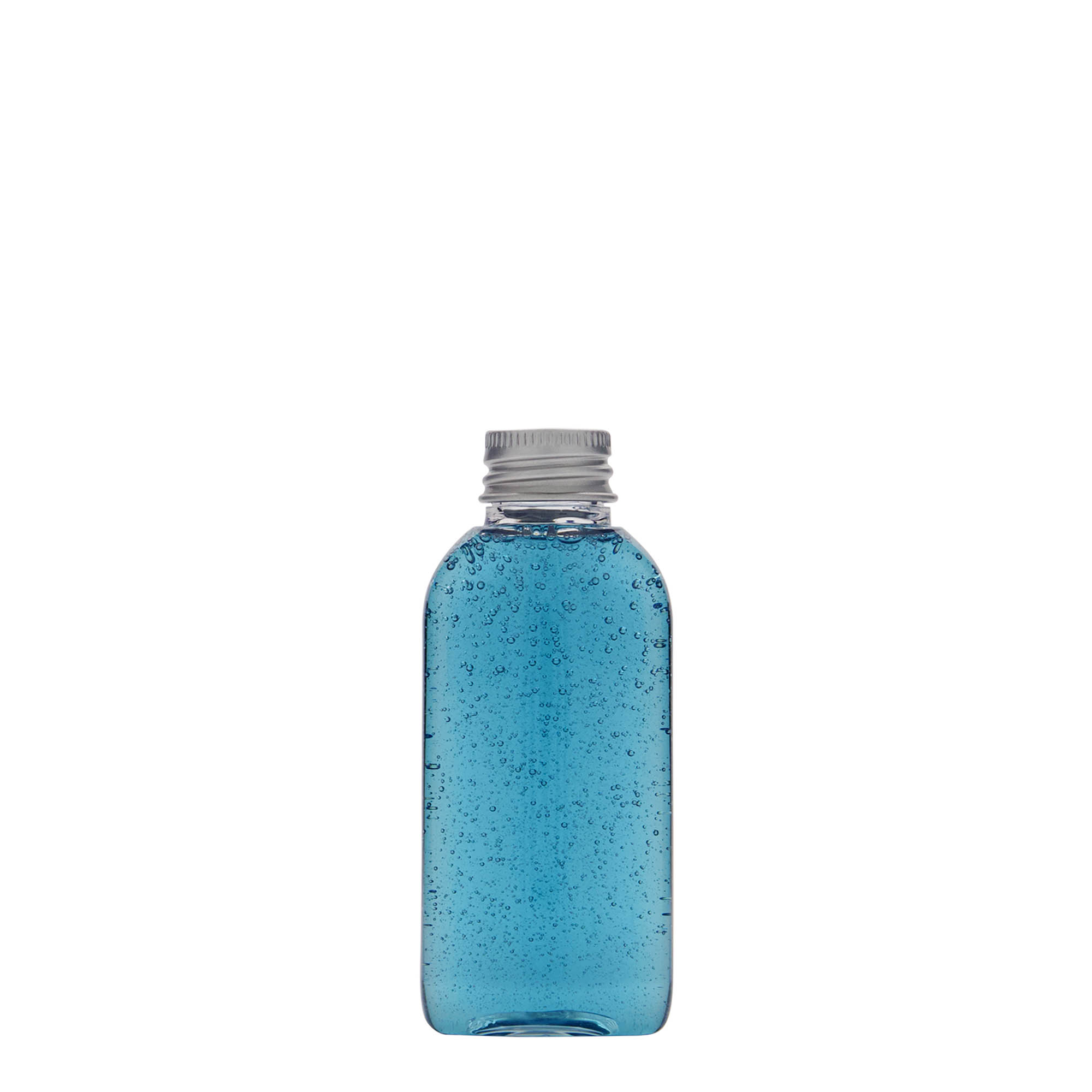 Frasco PET de 50 ml 'Íris', oval, plástico, bocal: 20/410 Frasco PET de 50 ml 'Íris', oval, plástico, bocal: 20/410