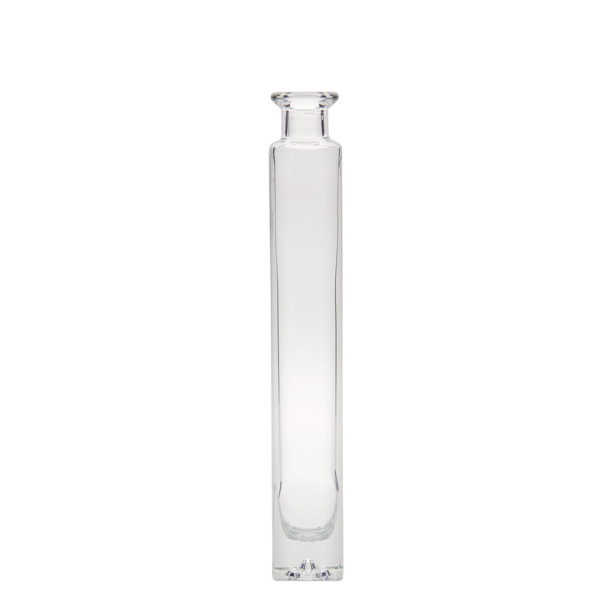 Frasco de vidro de 200 ml 'Tommy', quadrado, boca: cortiça Frasco de vidro de 200 ml 'Tommy', quadrado, boca: cortiça