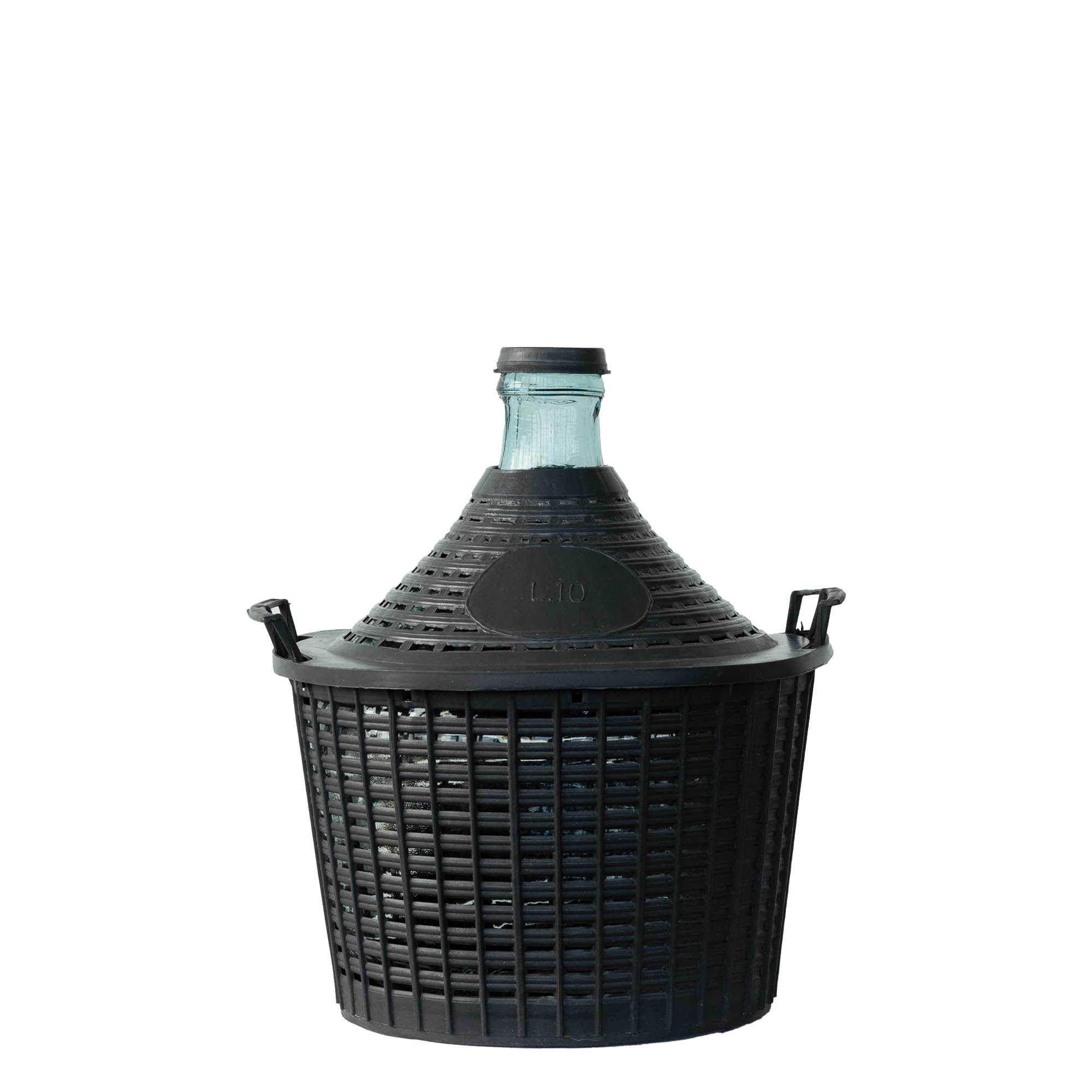 Botija de vidro de 10 l, pescoço estreito, boca: tampa de encaixe Botija de vidro de 10 l, pescoço estreito, boca: tampa de encaixe