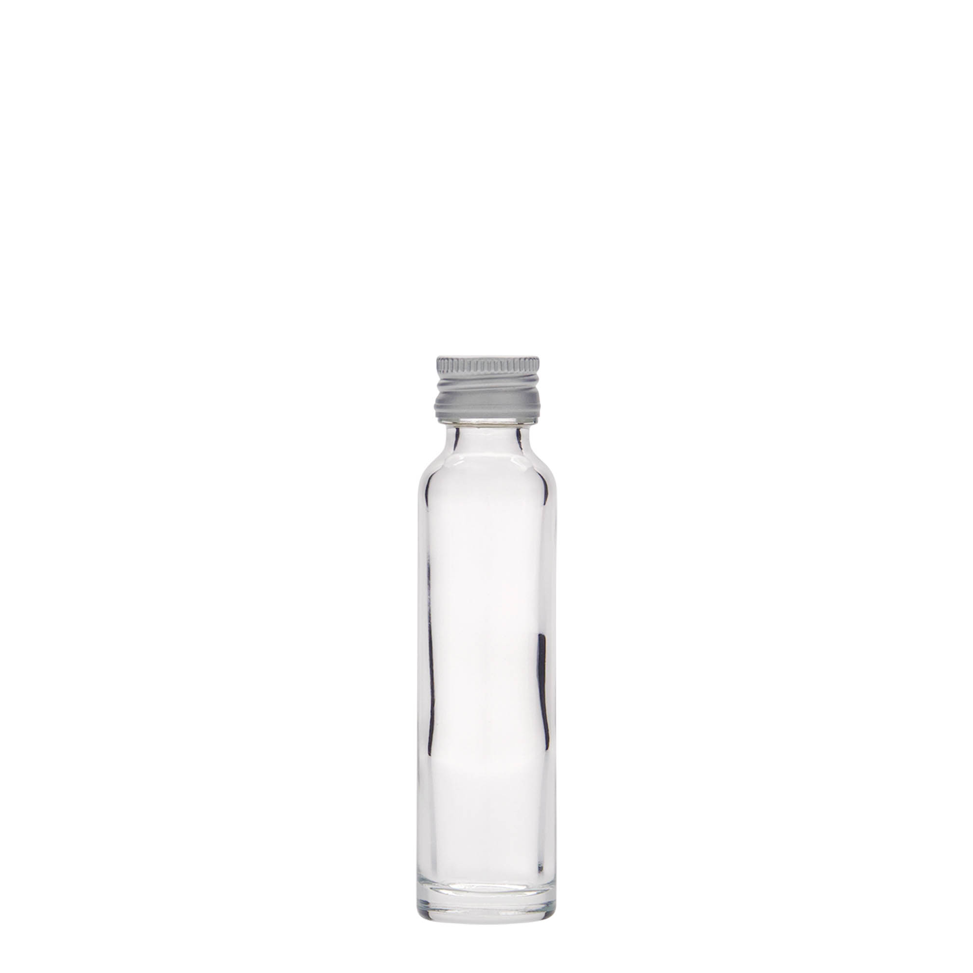 Frasco de jarro de 20 ml, vidro, boca: PP 18 Frasco de jarro de 20 ml, vidro, boca: PP 18