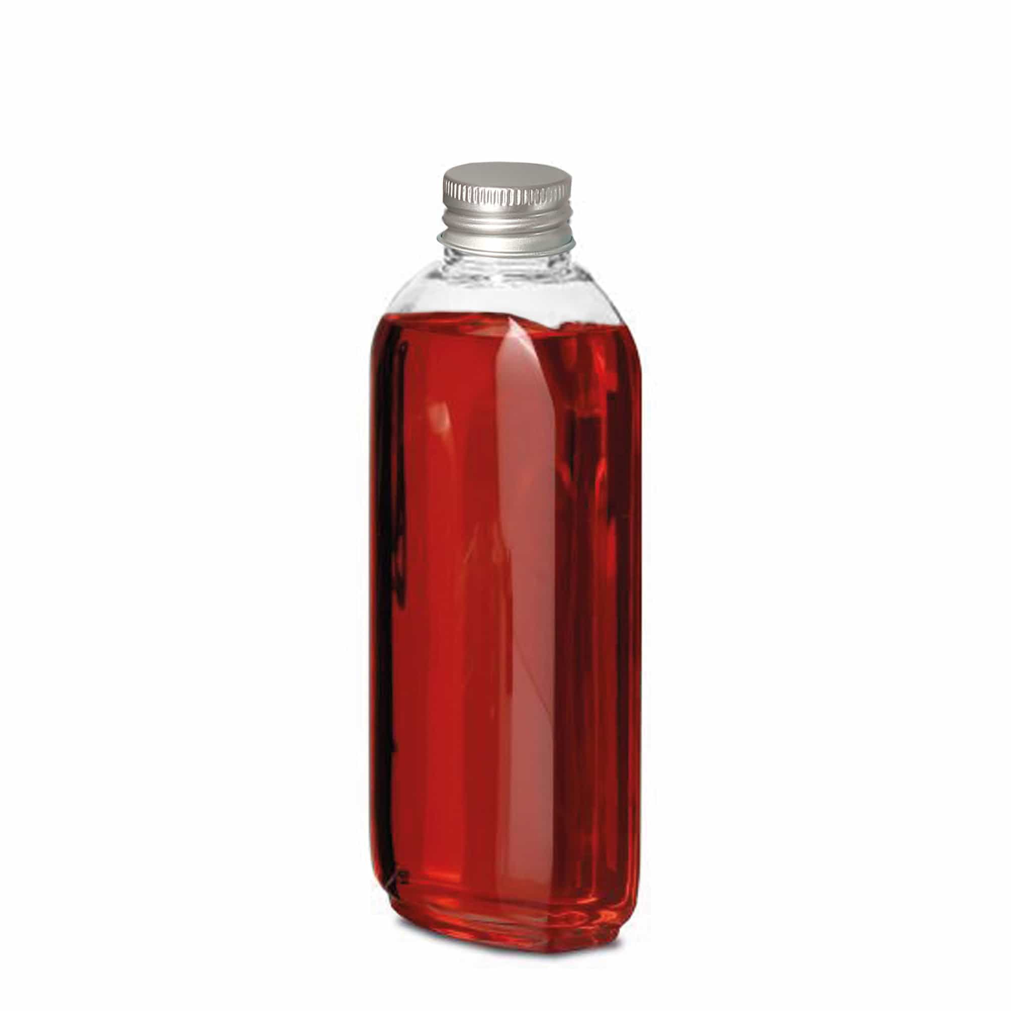 Garrafa PET de 200 ml 'Íris', plástico, boca: 24/410