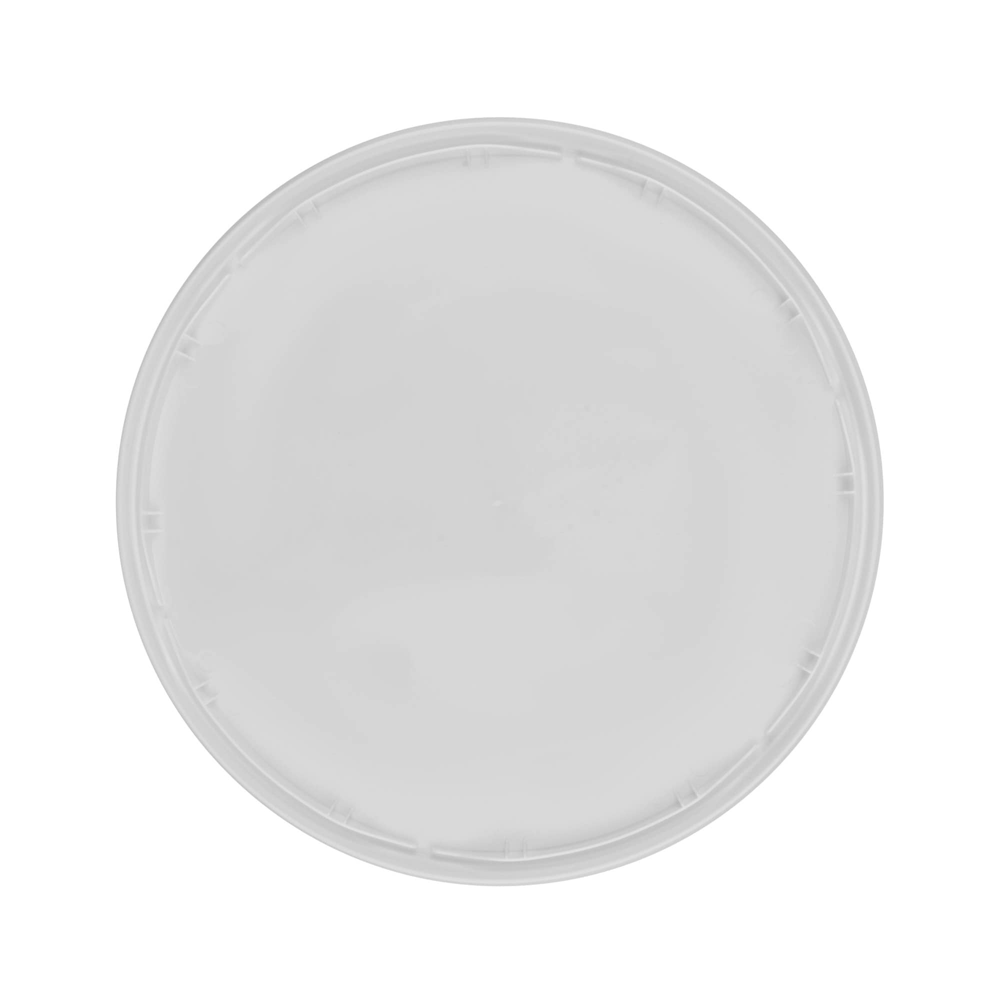 Tampa para balde de 20 l, plástico PP, branco