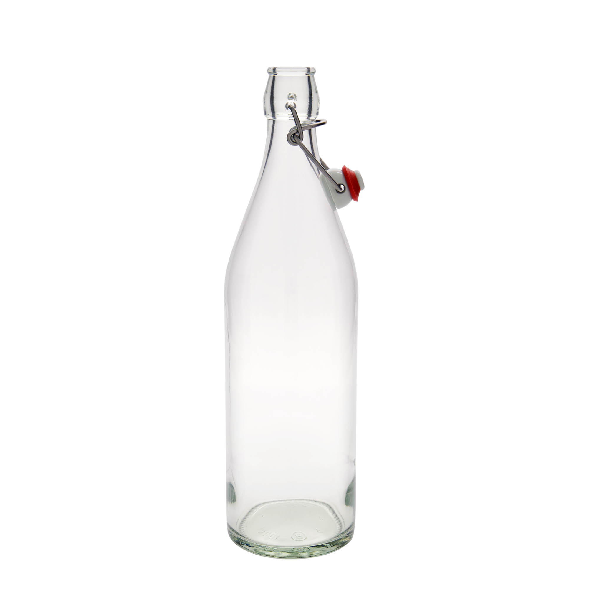 Garrafa de vidro de 1.000 ml 'Giara', boca: fecho de alavanca Garrafa de vidro de 1.000 ml 'Giara', boca: fecho de alavanca