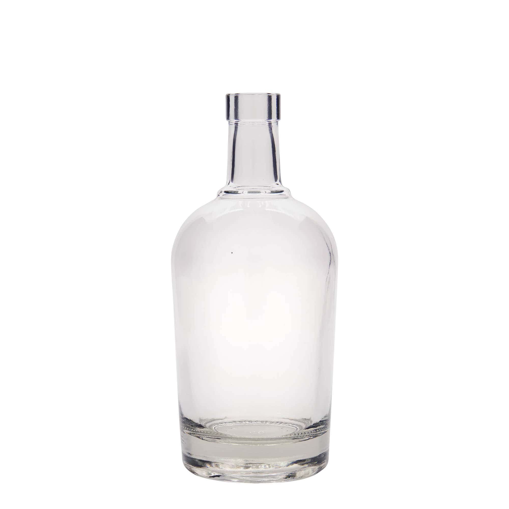 Garrafa de vidro de 700 ml 'Amarillo', boca: cortiça