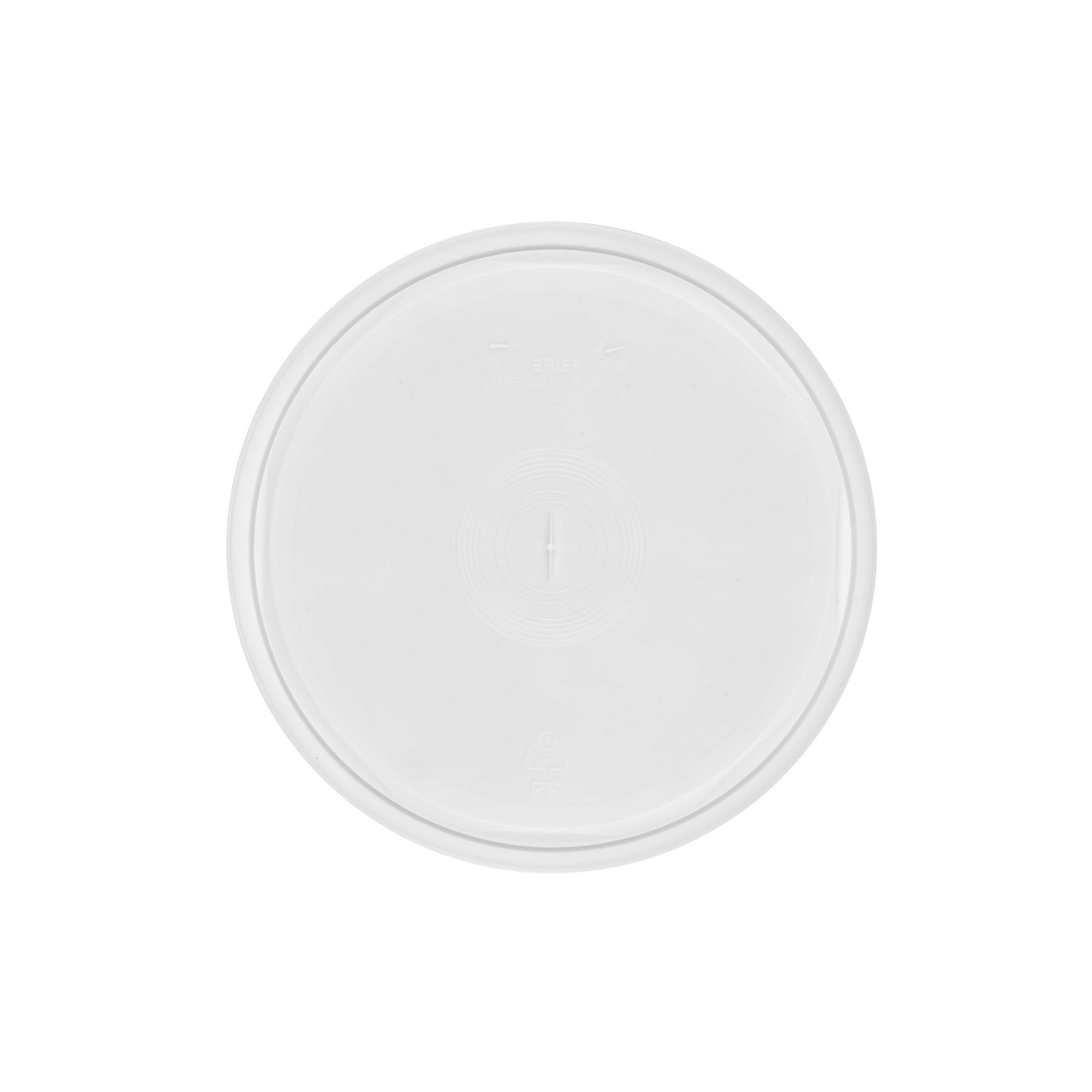 Tampa para balde de 2,5 l, plástico PP, branco