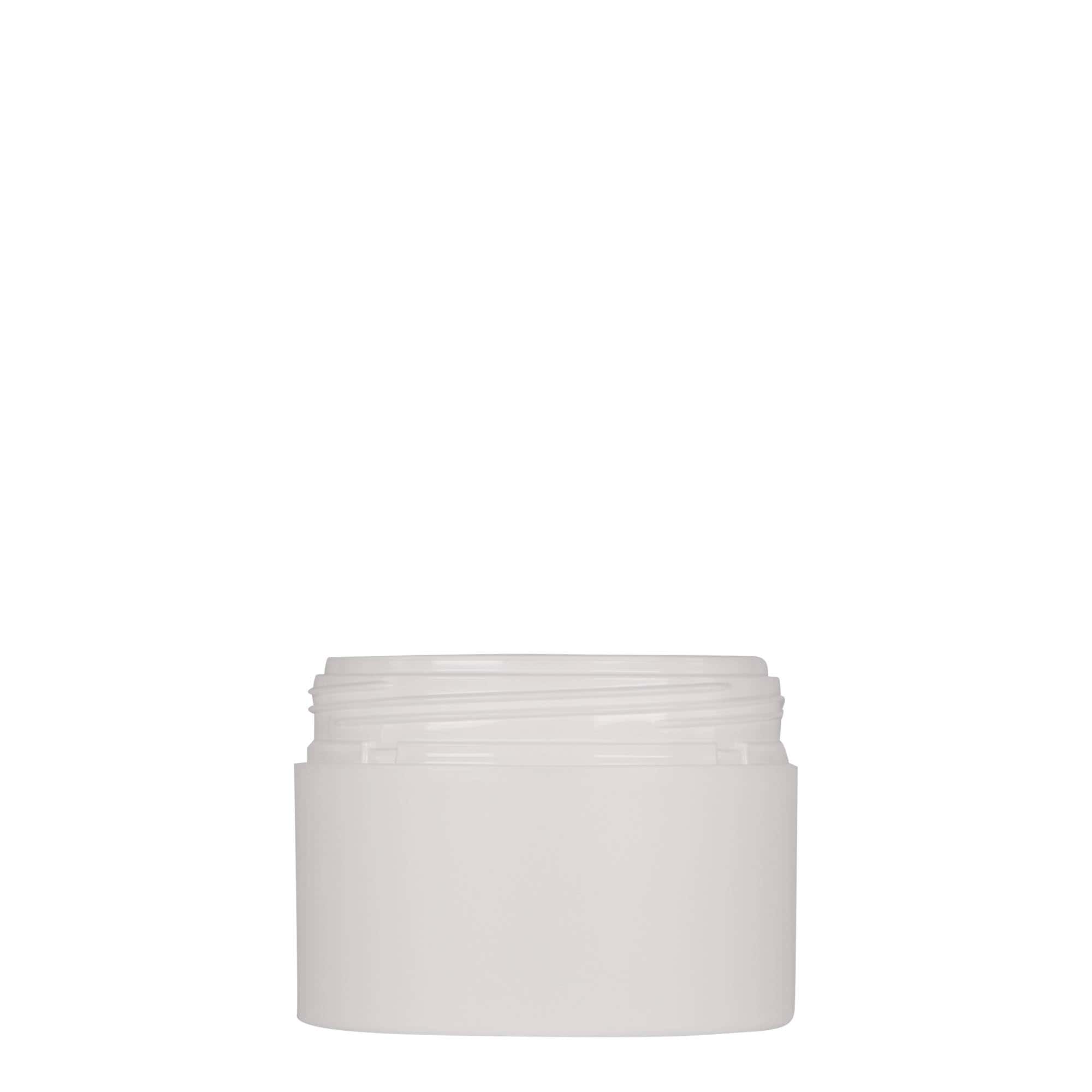 100 ml frasco de plástico 'Antonella', PP, branco, boca: tampa de rosca 100 ml frasco de plástico 'Antonella', PP, branco, boca: tampa de rosca