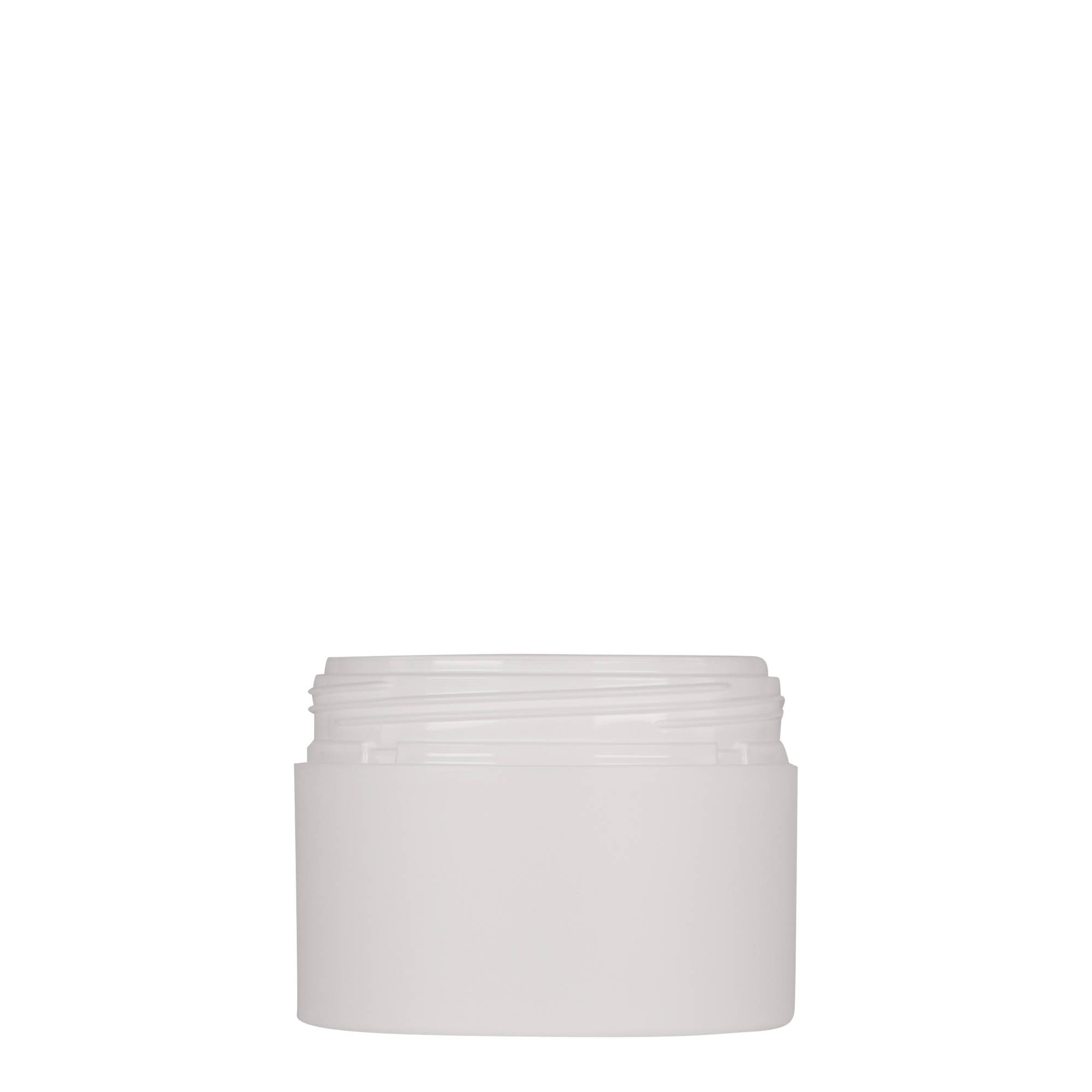100 ml frasco de plástico 'Antonella', PP, branco, boca: tampa de rosca 100 ml frasco de plástico 'Antonella', PP, branco, boca: tampa de rosca