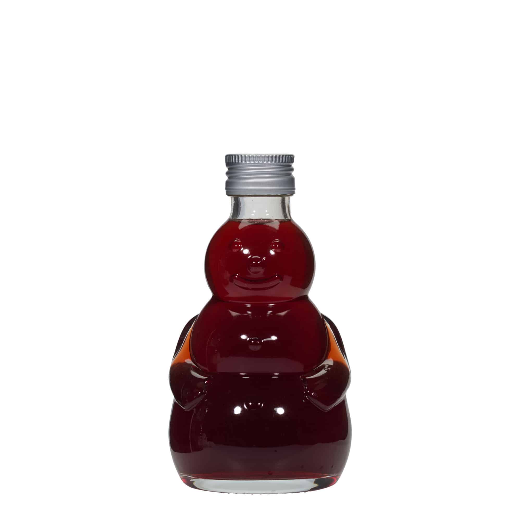 Garrafão de vidro de 200 ml 'Boneco de Neve', bocal: PP 28