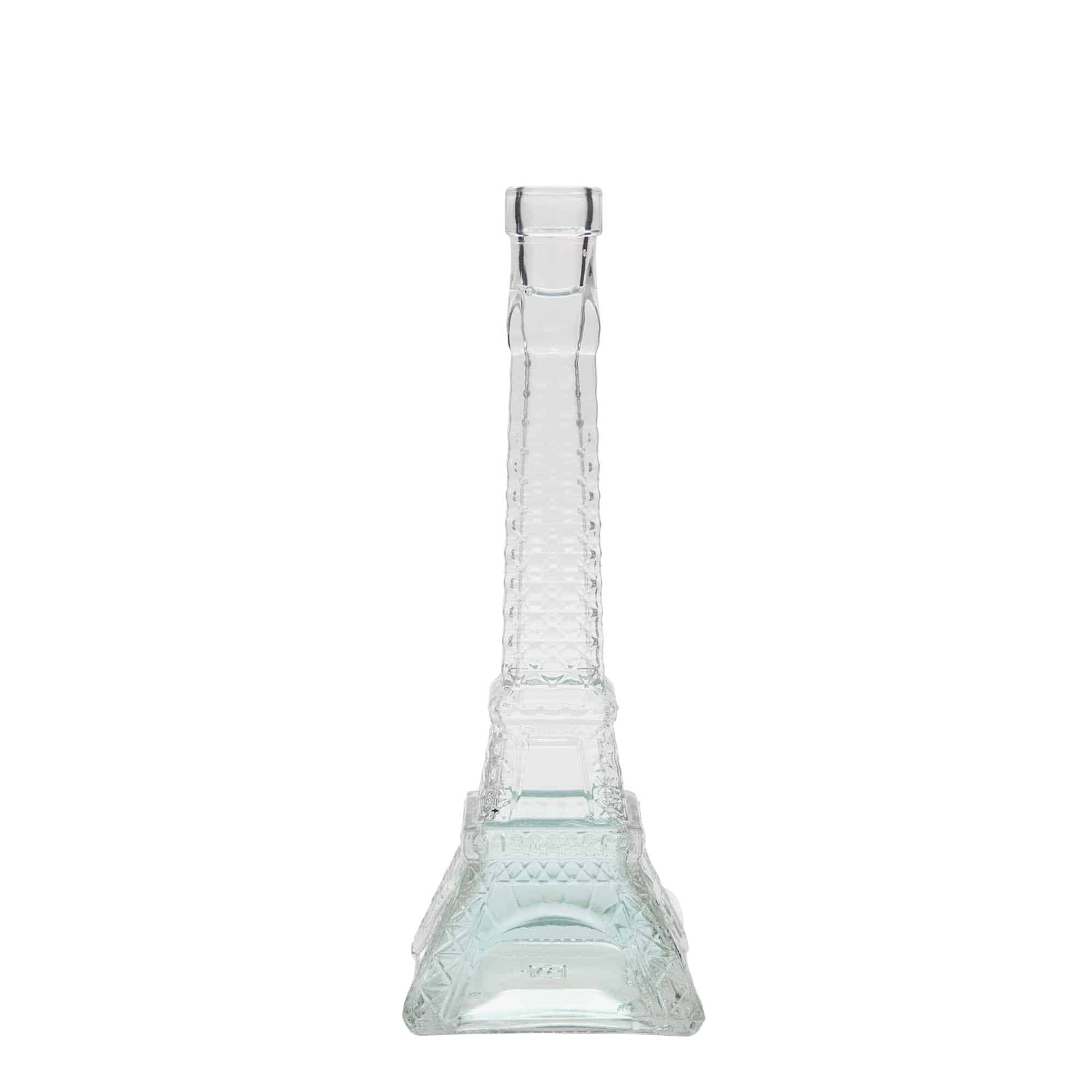 Garrafa de vidro de 200 ml 'Torre Eiffel', abertura: cortiça