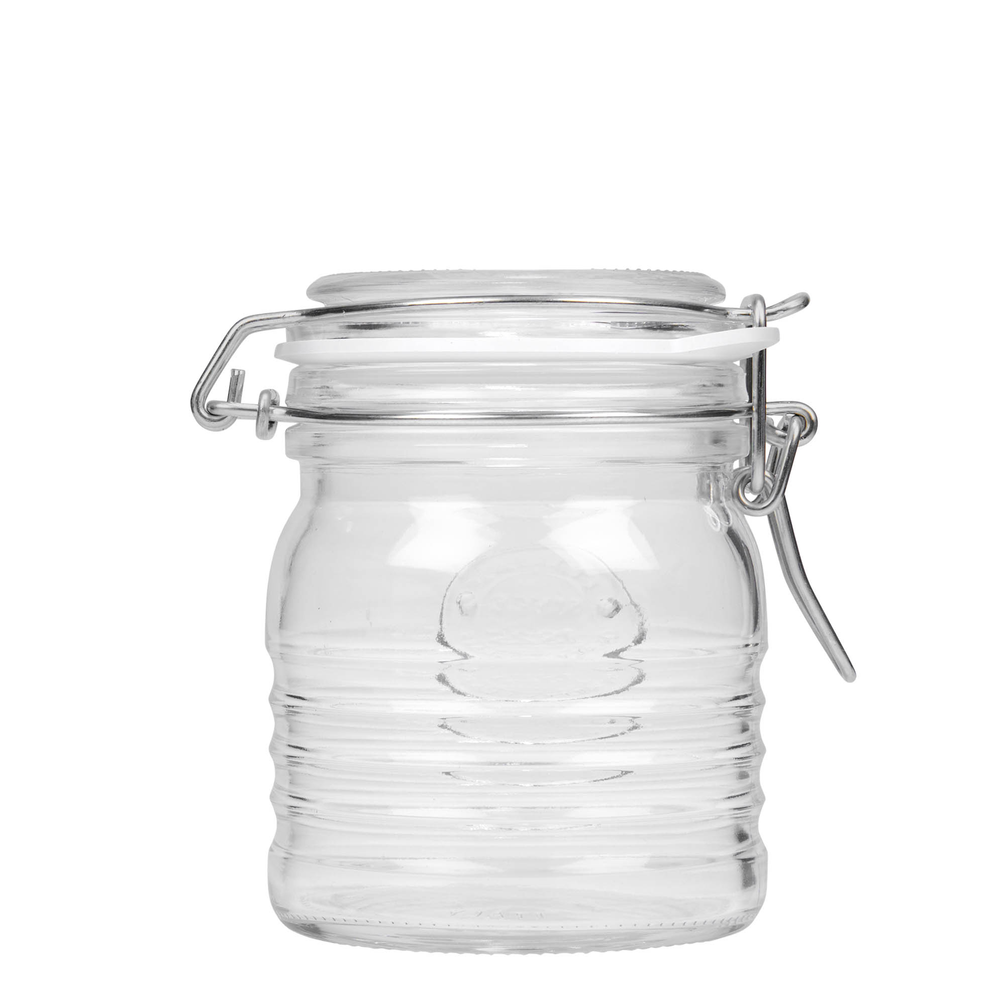 Frasco de vidro de 350 ml com fecho de alavanca 'Officina 1825', boca: fecho de alavanca