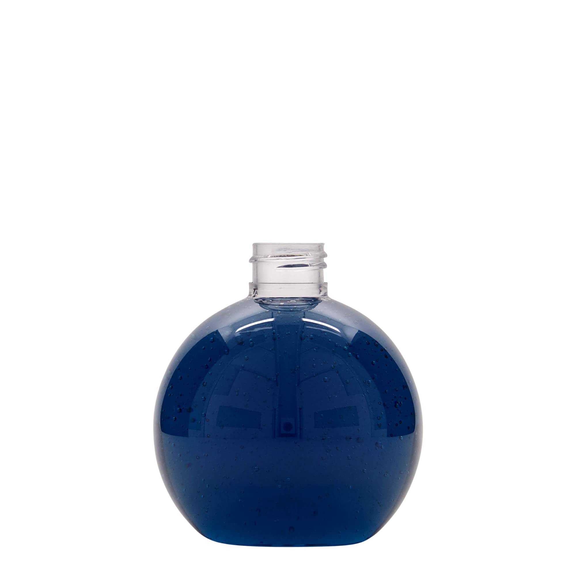Garrafa PET de 250 ml 'Perry', redonda, plástico, boca: 24/410