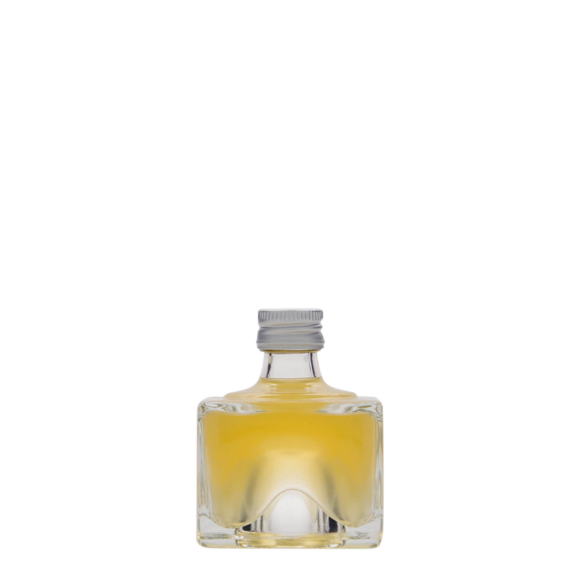 Frasco de vidro de 40 ml 'Cocolores', quadrado, bocal: PP 18