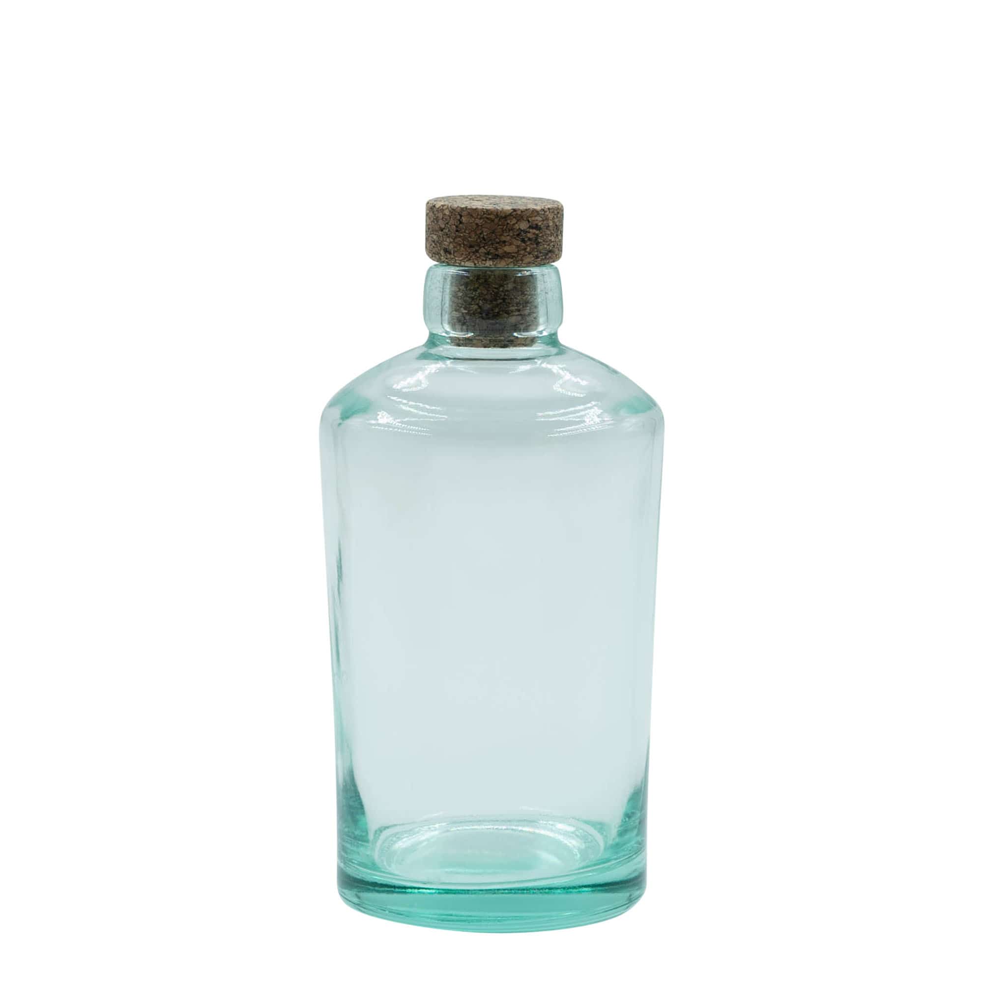 Garrafa de vidro de 500 ml 'Barrel', Boca: Cortiça