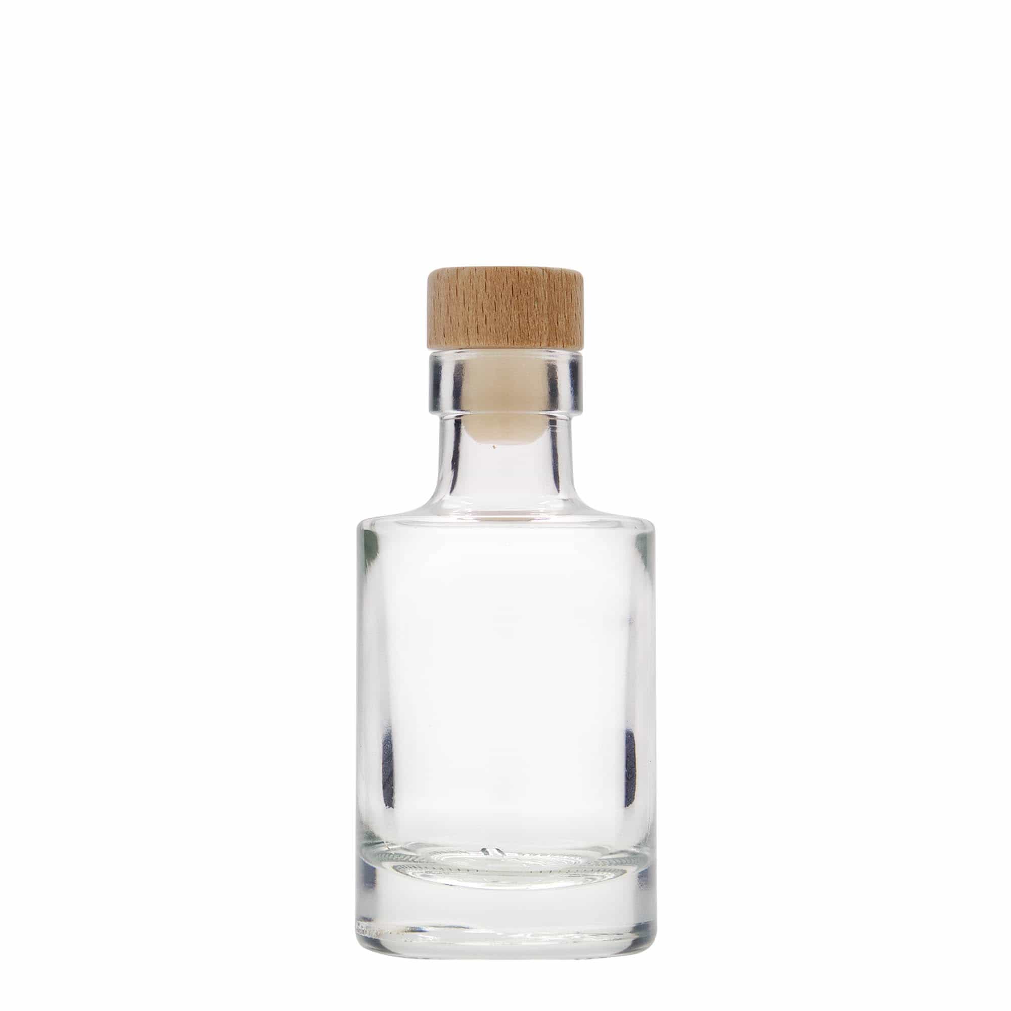 Frasco de vidro de 100 ml 'Aventura', boca: cortiça