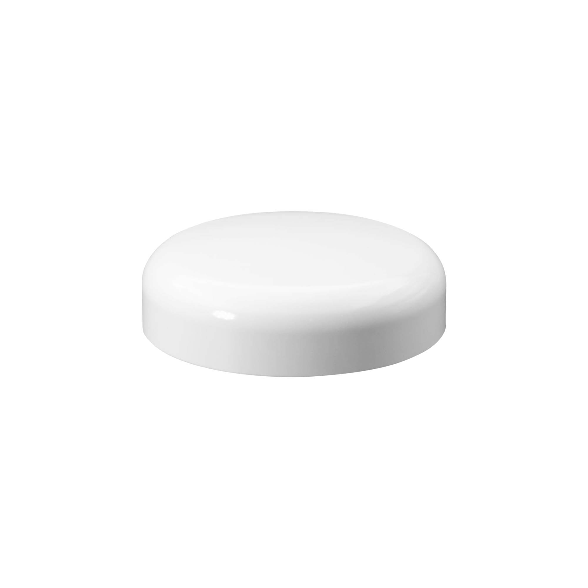 Tampa de rosca para 200 ml 'Bianca', plástico PP, branco