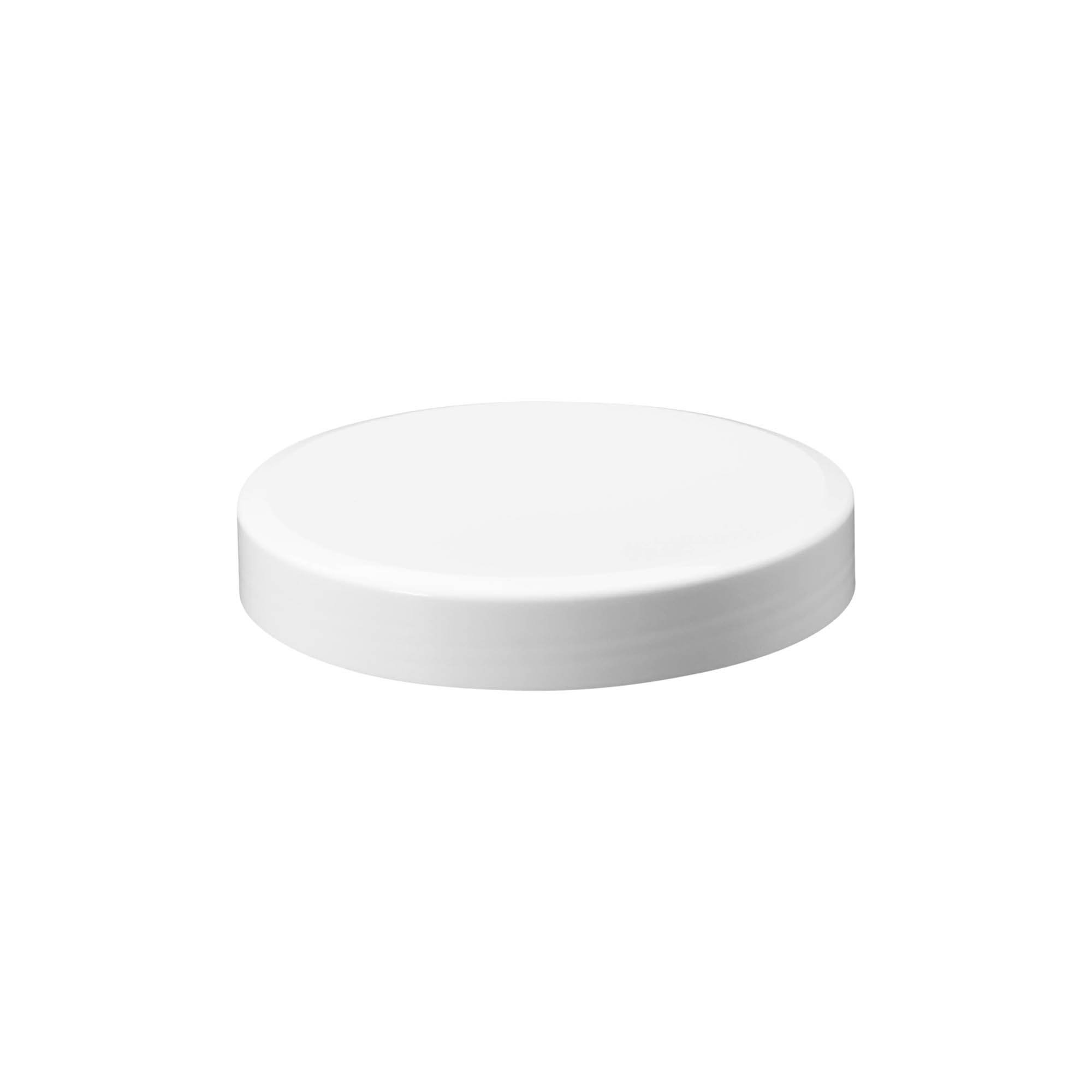 Tampa de rosca 'White Line' 250ml, plástico PP, branco