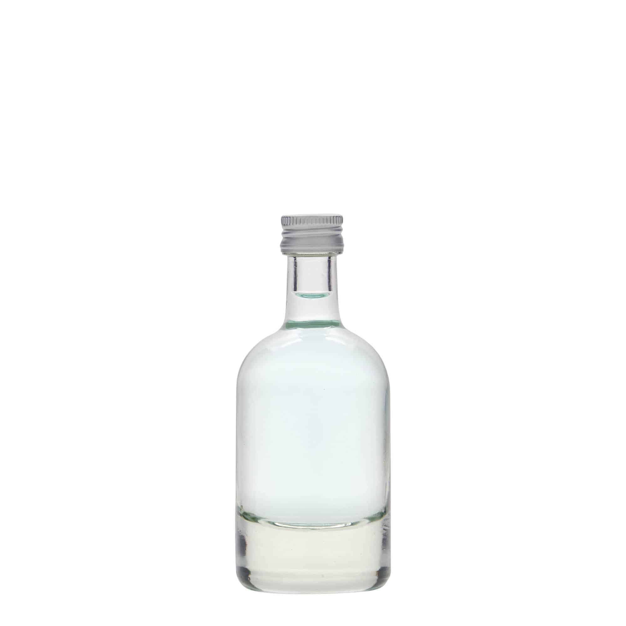 50 ml Garrafa de vidro 'Linea Uno', boca: PP 18