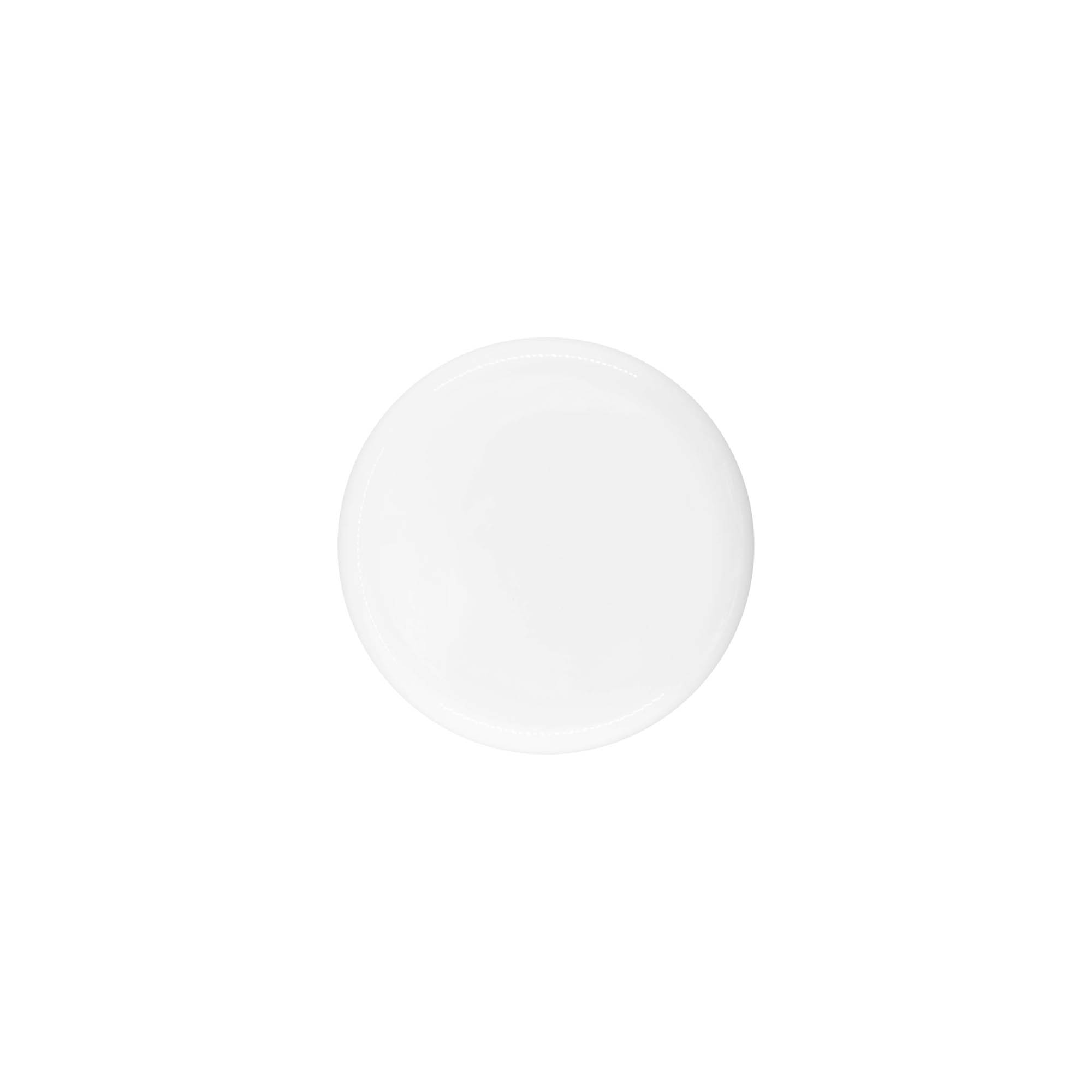 Tampa de rosca para 50 ml 'Bianca', plástico PP, branco