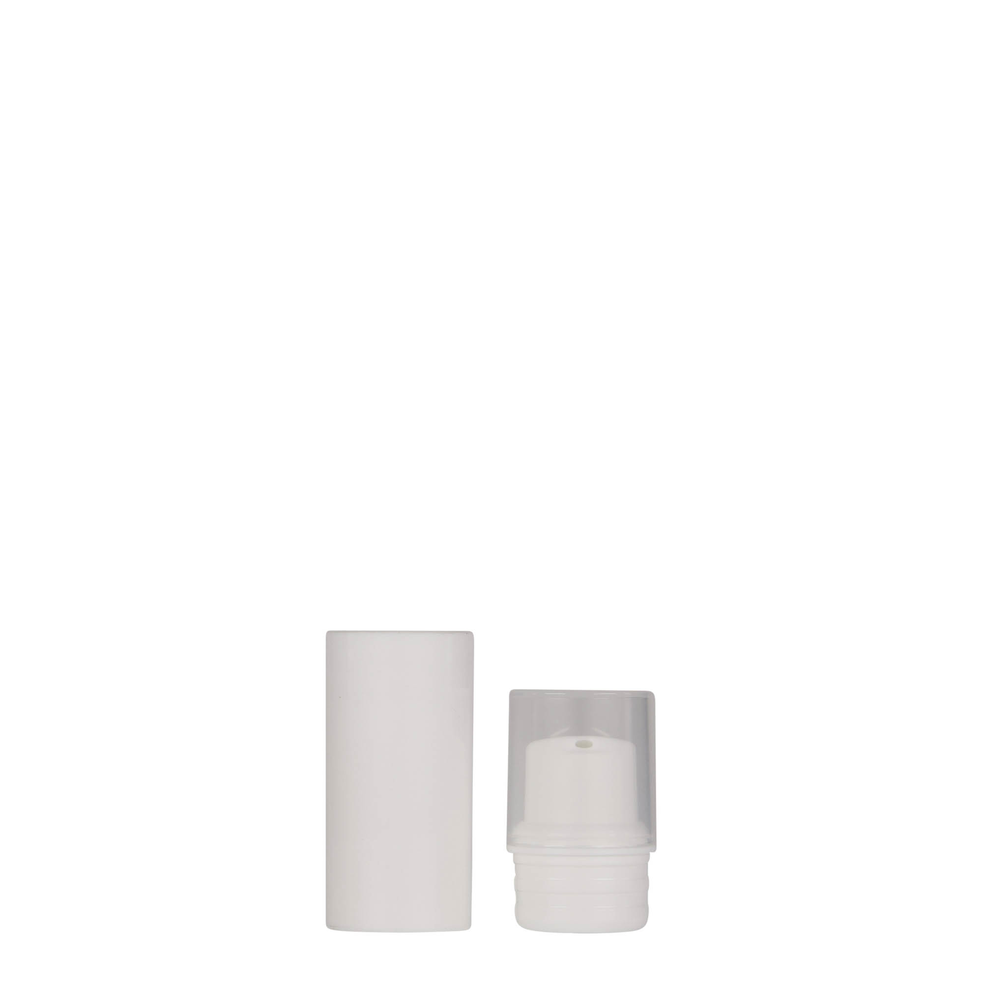 5 ml Dispensador Airless 'Nano', plástico PP, branco 5 ml Dispensador Airless 'Nano', plástico PP, branco