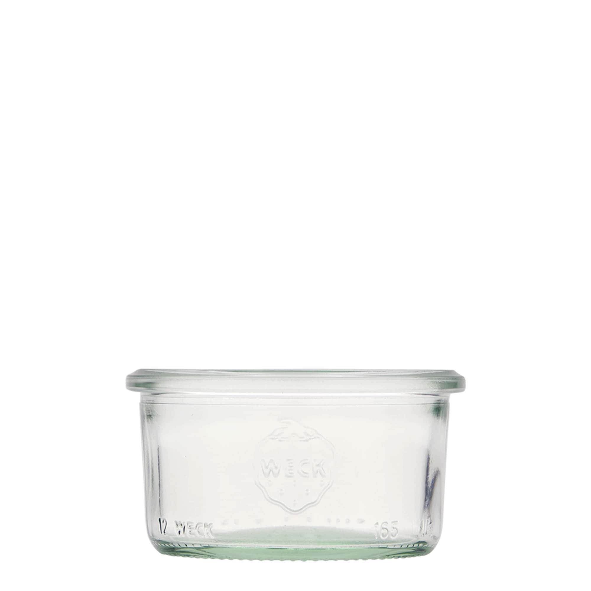 165 ml frasco WECK, boca: borda redonda