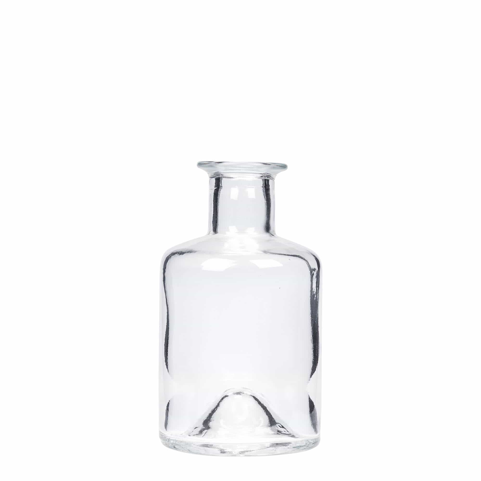 Frasco de vidro de 200 ml para farmacêutico, boca: cortiça