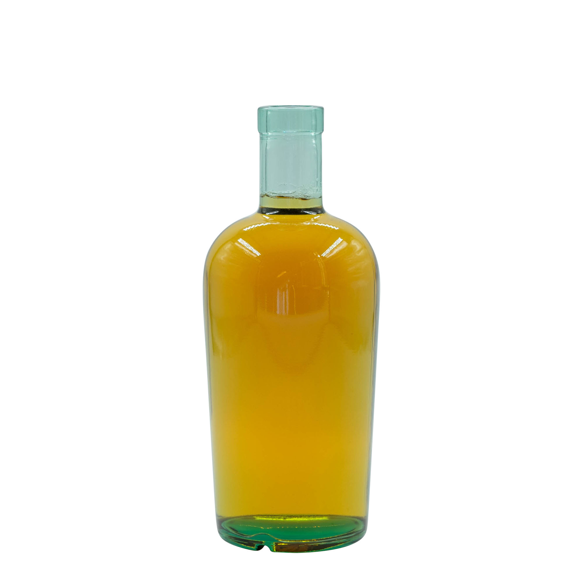 Garrafa de vidro de 700 ml 'Teo Light', boca: cortiça