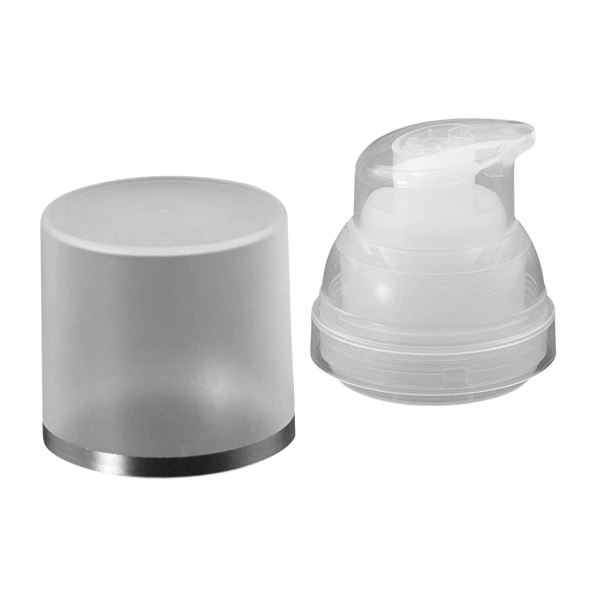 Cabeça de bomba doseadora Airless 'Mezzo', plástico PP, natural Cabeça de bomba doseadora Airless 'Mezzo', plástico PP, natural