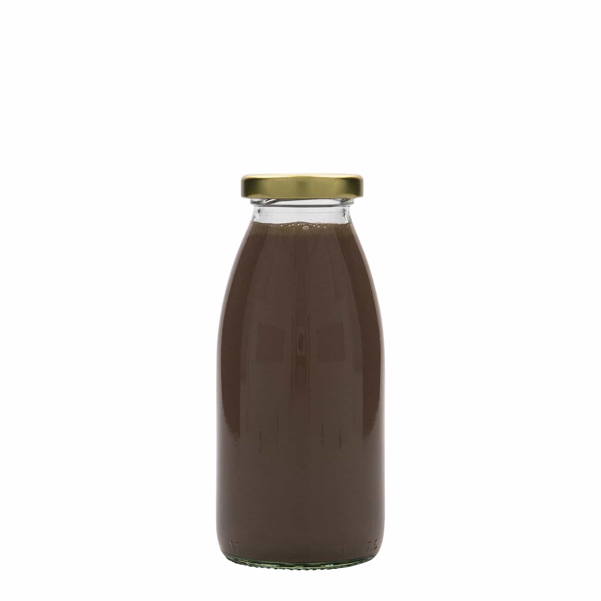 250 ml Garrafa de vidro Vroni, boca: Twist-Off (TO 43)