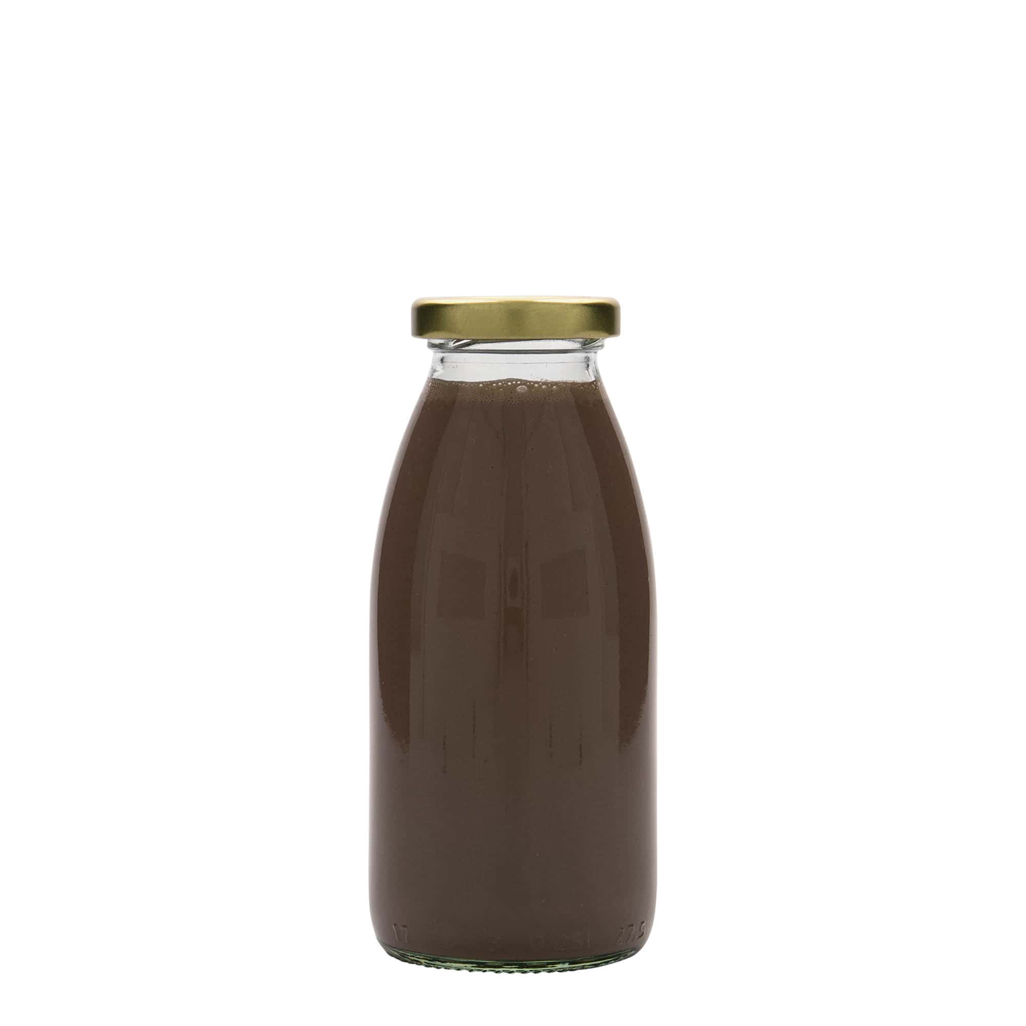 Garrafa de vidro de 250 ml Vroni, Boca: Twist-Off (TO 43)