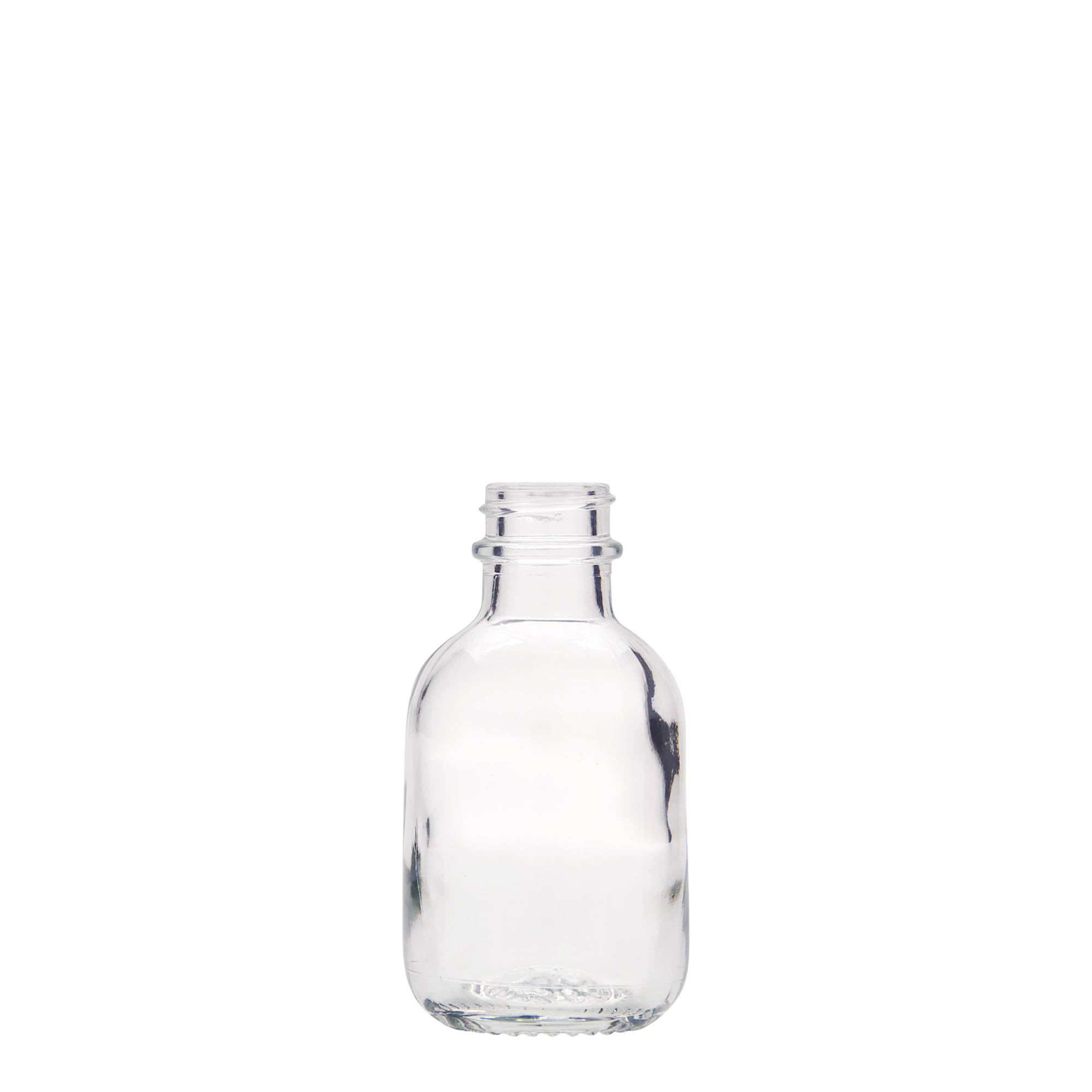 Frasco de vidro de 50 ml 'Lotto', boca: GPI 22 Frasco de vidro de 50 ml 'Lotto', boca: GPI 22