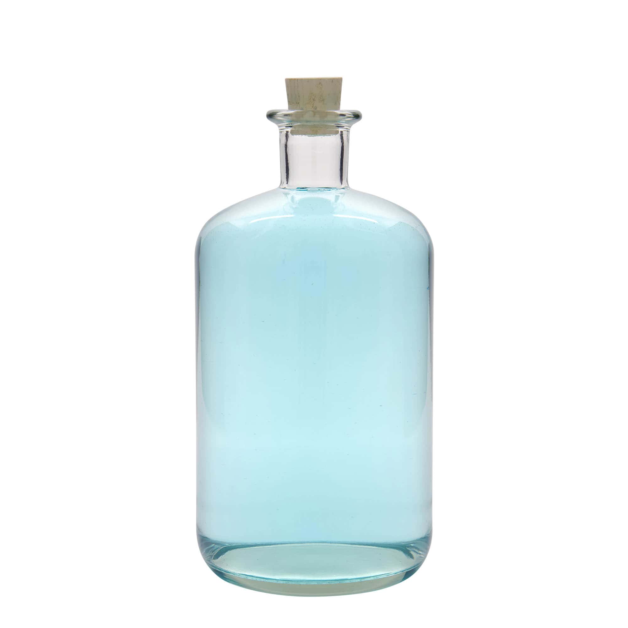 1500 ml Garrafa de vidro farmacêutica, boca: Cortiça