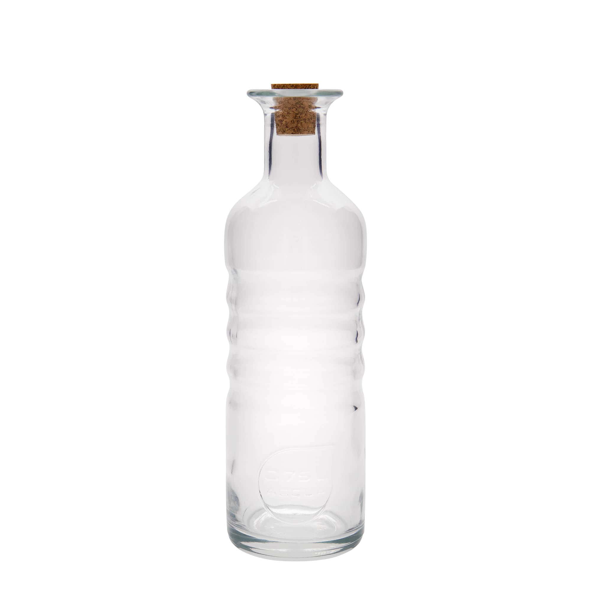 Garrafa de vidro de 750 ml 'Optima Acqua', gargalo: cortiça