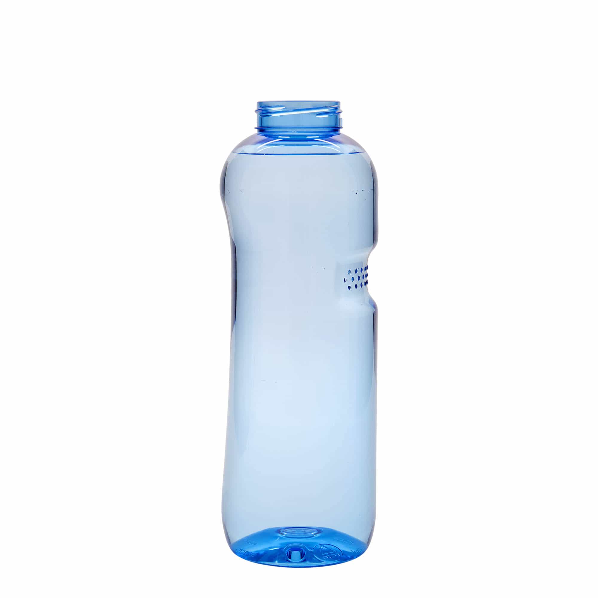 1000 ml Garrafa de água PET 'Kavodrink', plástico, azul