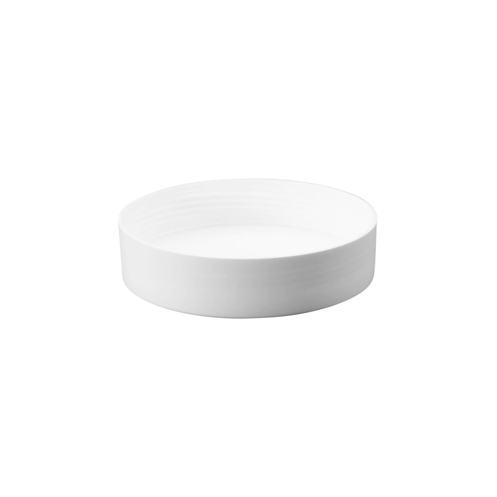 Tampa de rosca para 200 ml Antonella, plástico PP, branco Tampa de rosca para 200 ml Antonella, plástico PP, branco