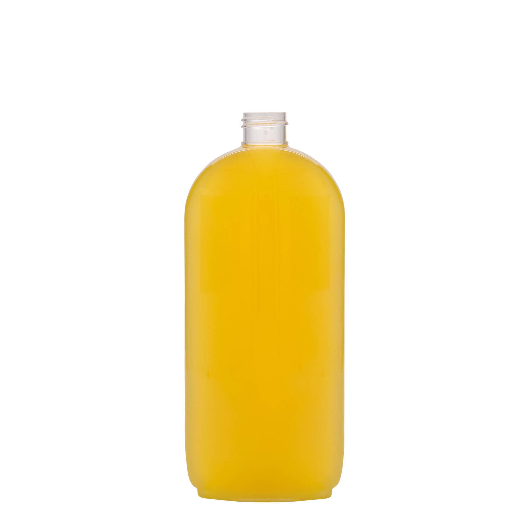 Garrafa PET de 500 ml 'Íris', oval, plástico, boca: 24/410 Garrafa PET de 500 ml 'Íris', oval, plástico, boca: 24/410
