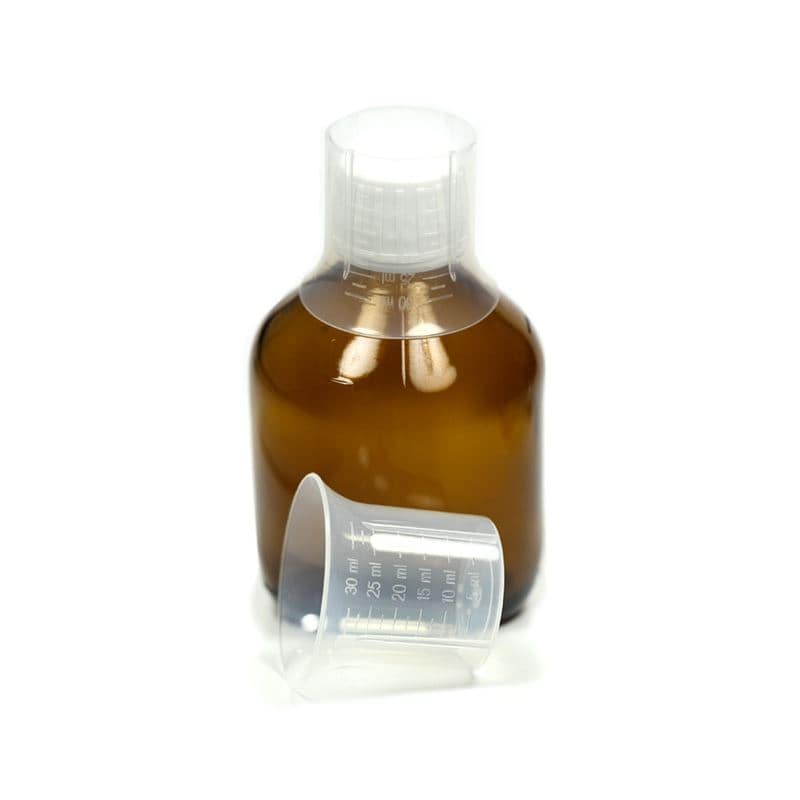 Copo medidor 5-30 ml, plástico PP