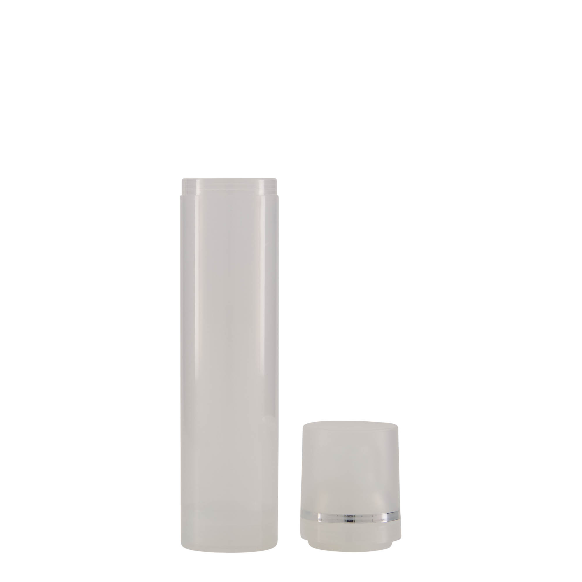 Doseador Airless 100 ml 'Mezzo', plástico PP, natural