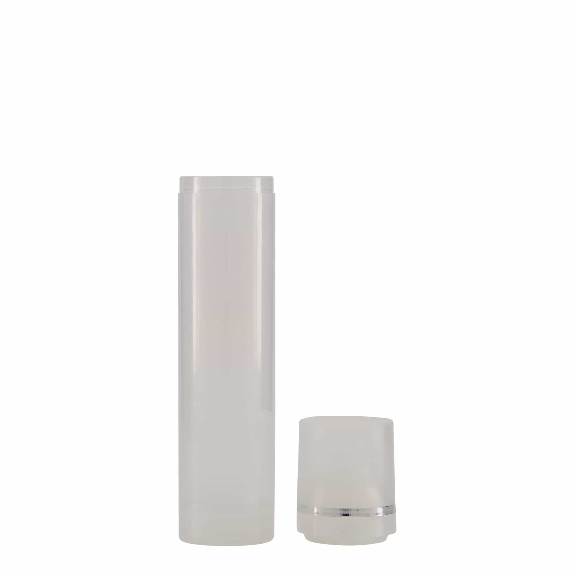 Doseador Airless 100 ml 'Mezzo', plástico PP, natural