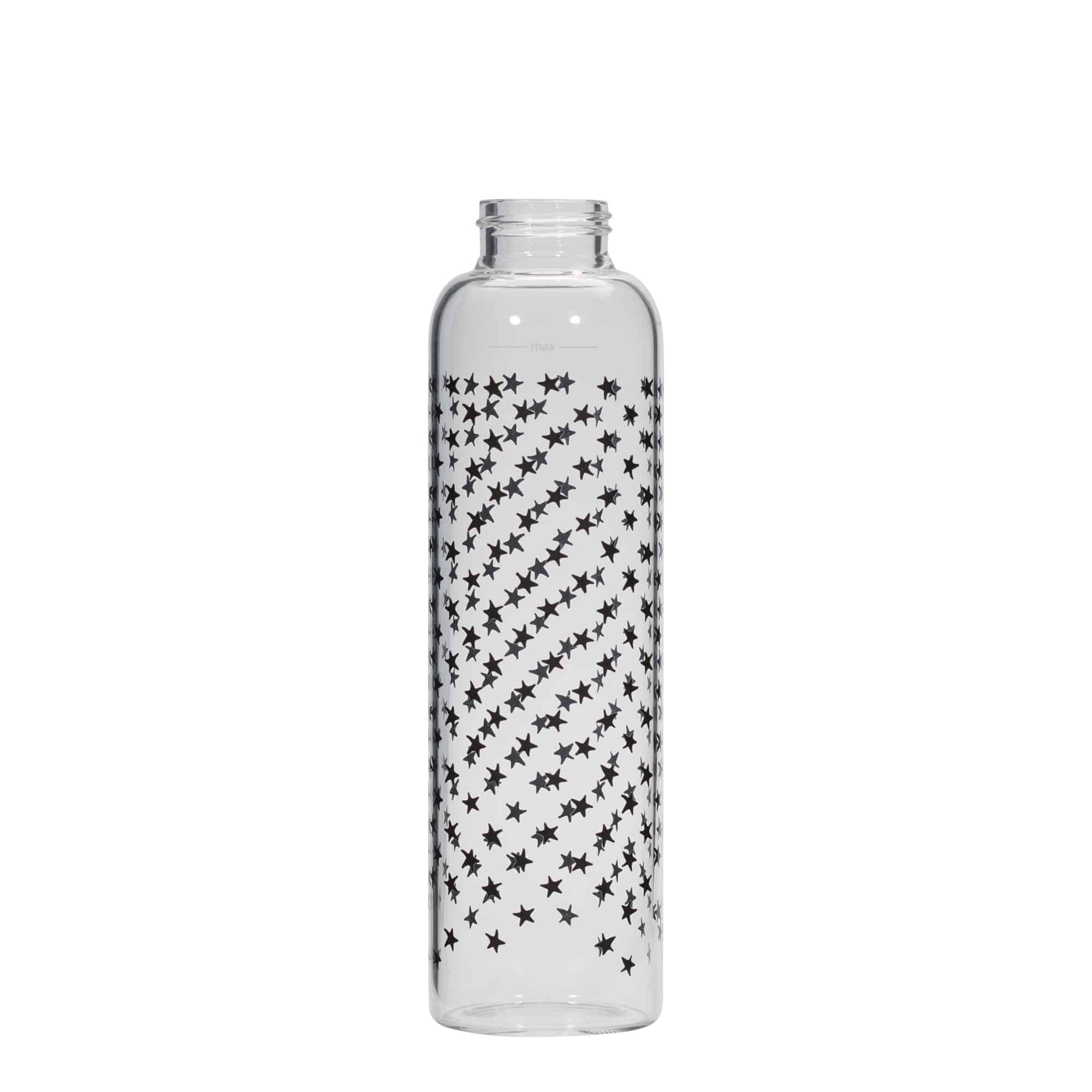 Garrafa de bebida 500 ml 'Perseus - Estrelas Negras', Boca: Tampa de rosca