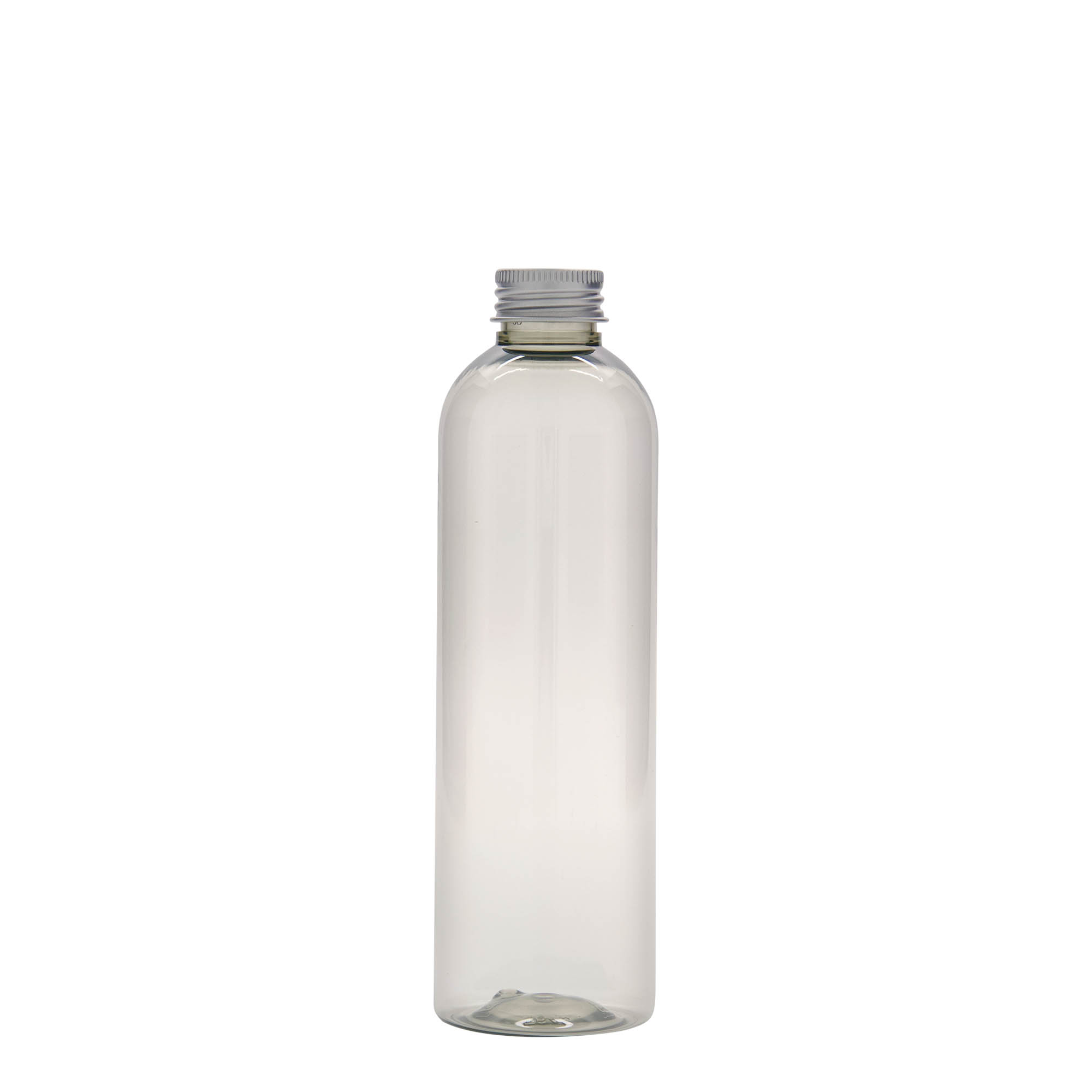 Frasco de plástico reciclado 'Pegasus' 250 ml, PCR, bocal: 20/410
