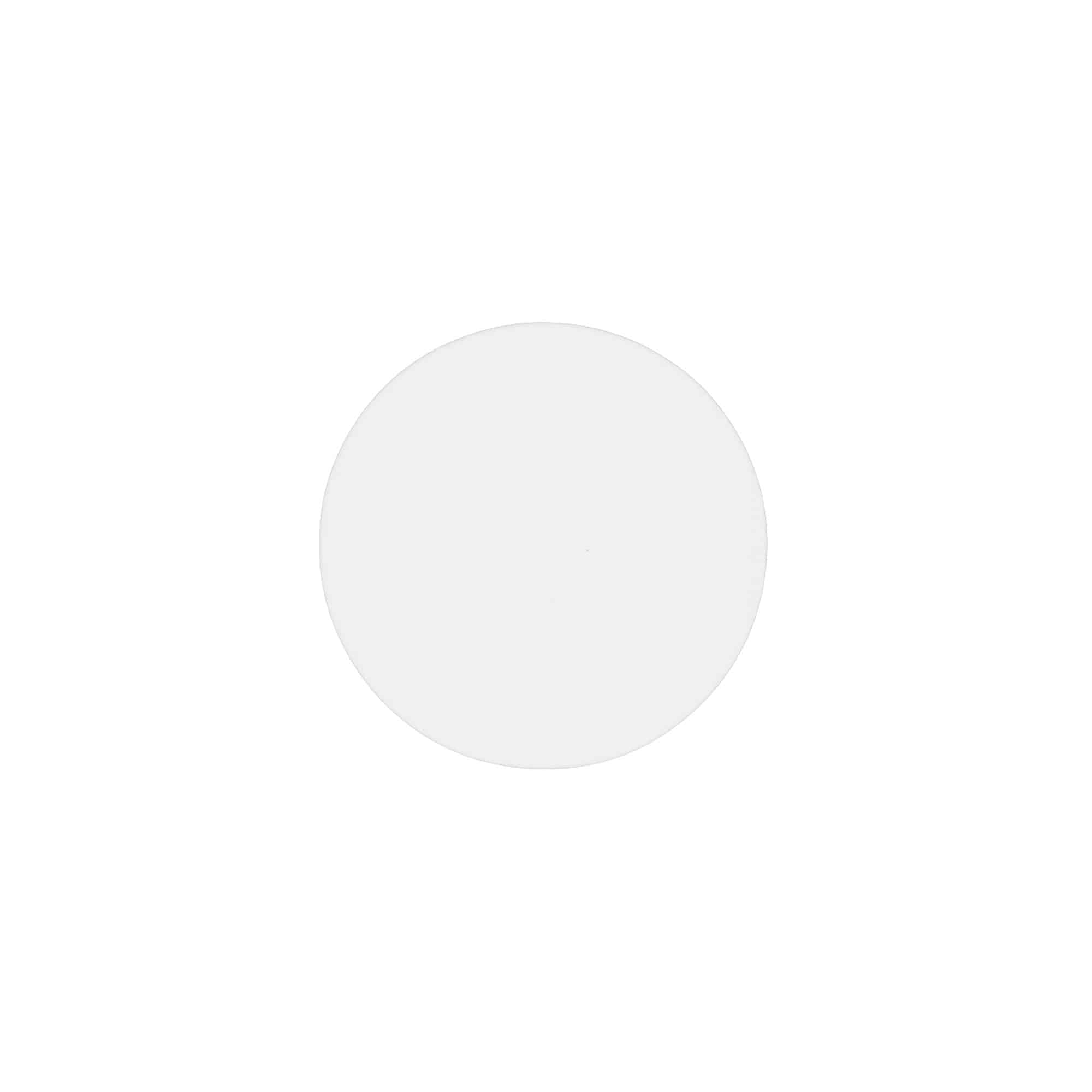 Tampa de rosca para 60 ml 'Brown Line', PP, branco Tampa de rosca para 60 ml 'Brown Line', PP, branco