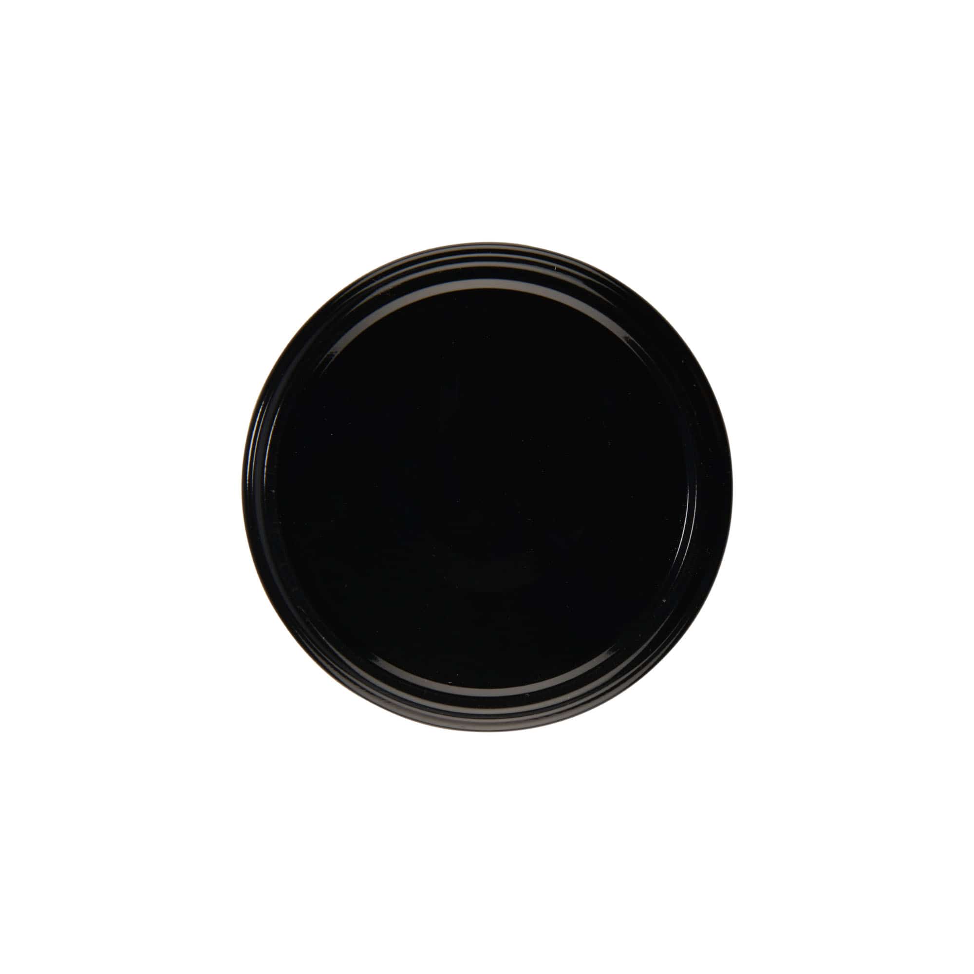 Tampa Twist-Off, folha de flandres, preto, para boca: TO 82